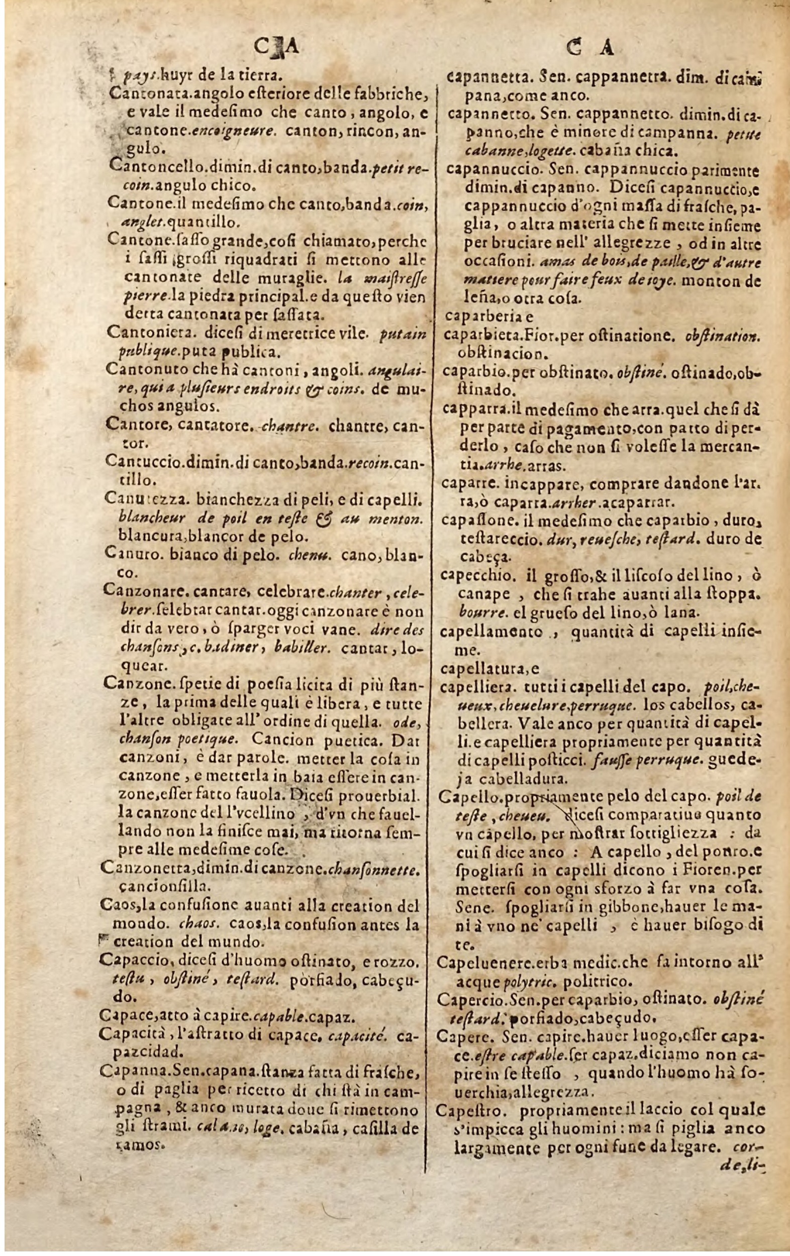 1627 - Jacques Crespin - Trésor des trois langues (Troisième partie) - Regensburg