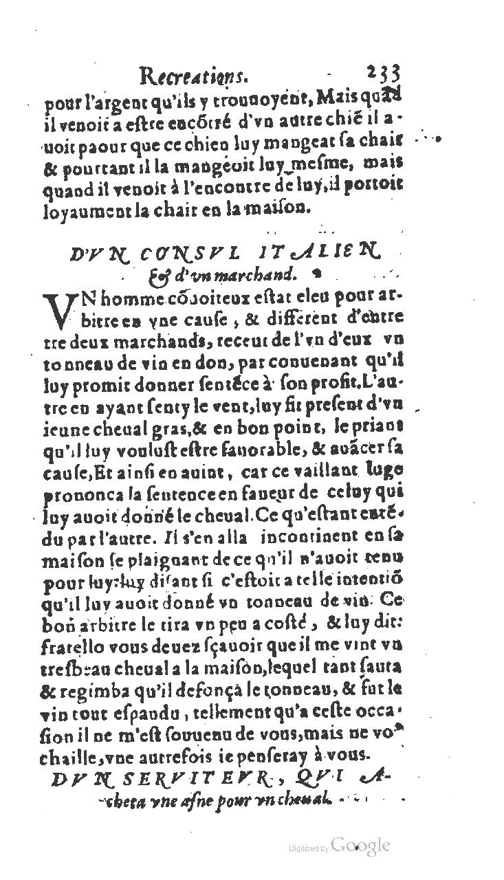 1611 - Jean Osmont - Trésor des récréations - BSB Munich 1611 - Jean Osmont - Trésor des récréations - BSB Munich