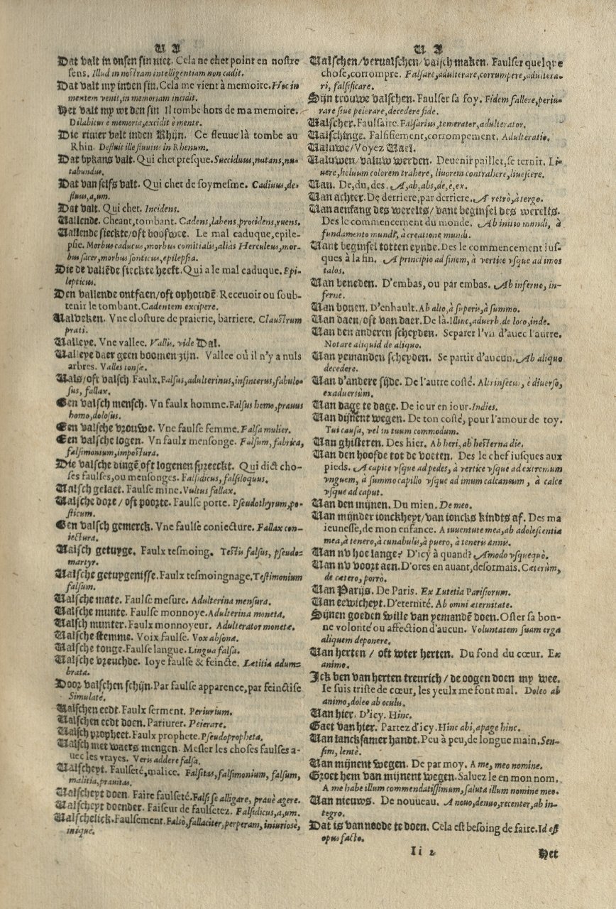 1573 - Christophe Plantin - Trésor du langage bas-allemand - Greifswald 1573 - Christophe Plantin - Trésor du langage bas-allemand - Greifswald