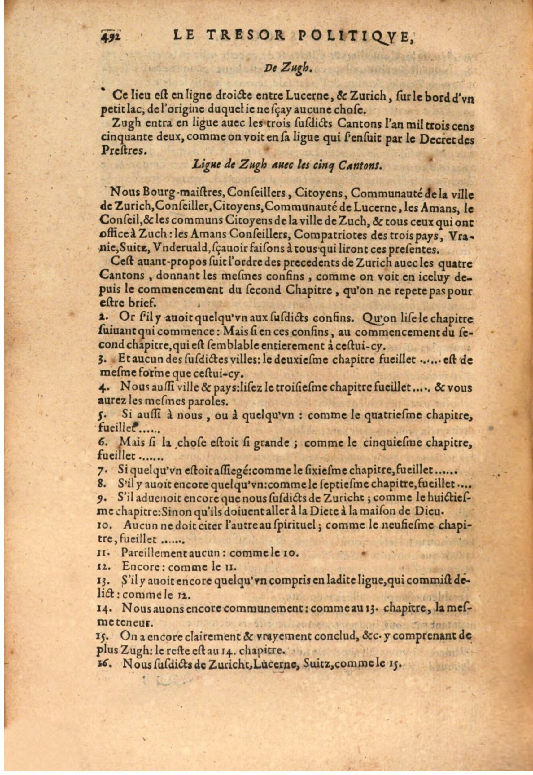 1611 - Pierre Chevalier - Trésor politique - BSB Munich 1611 - Pierre Chevalier - Trésor politique - BSB Munich
