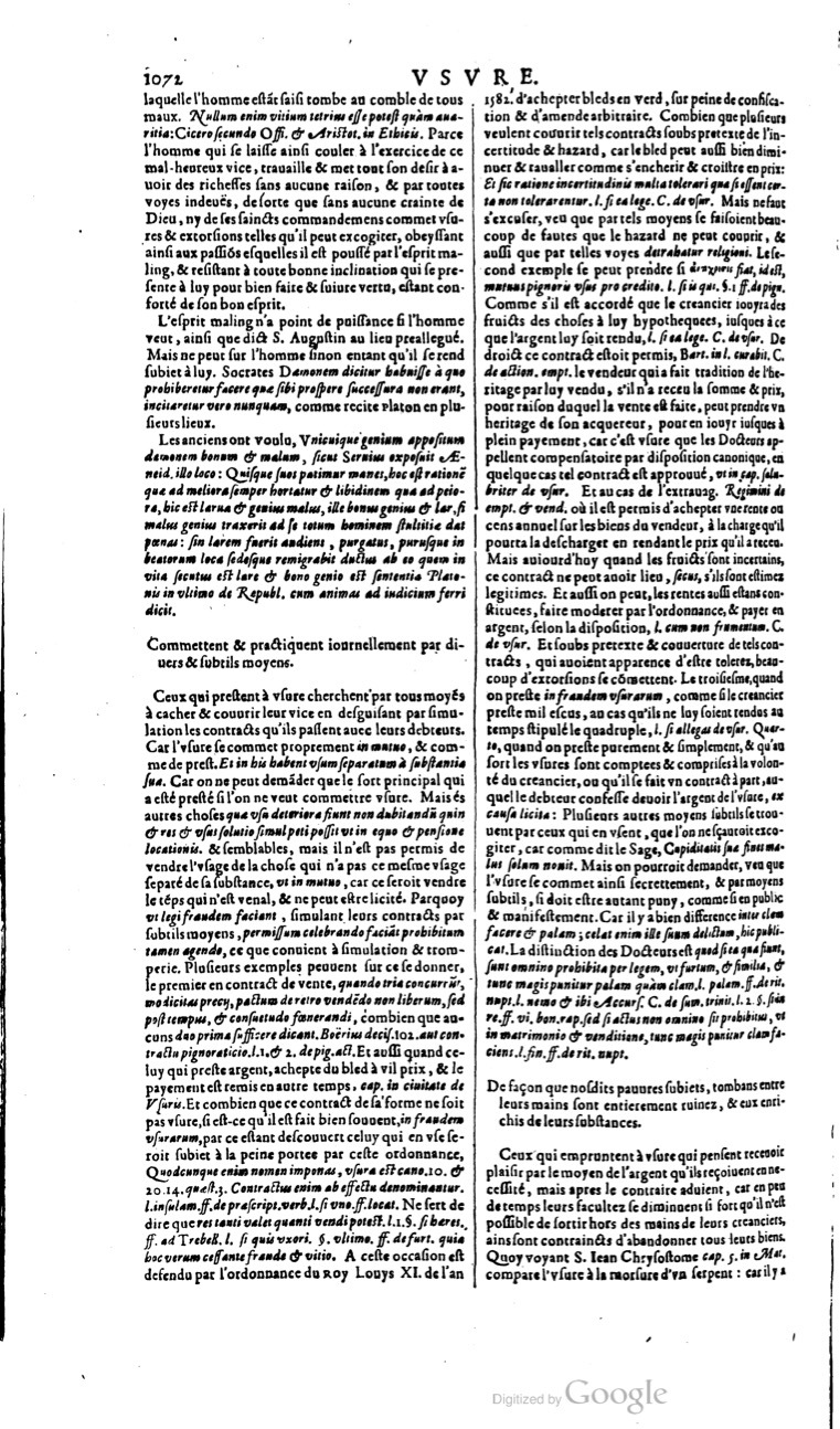 1629 - Veuve Nicolas Buon - Trésor du droit français (21754 T. 3) - BM Lyon