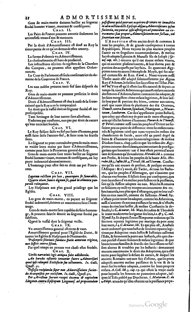 1629 - Veuve Nicolas Buon - Trésor du droit français (21754 T. 1) - BM Lyon