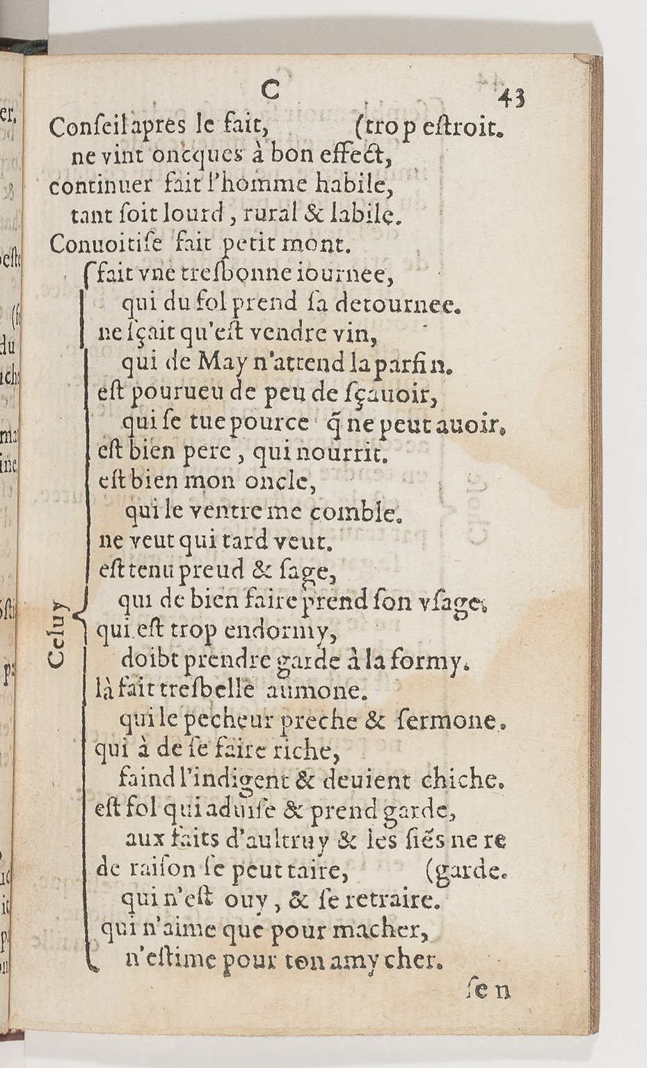 1577 - Jean d’Ogerolles - Trésor de sentences dorées - BnF Arsenal