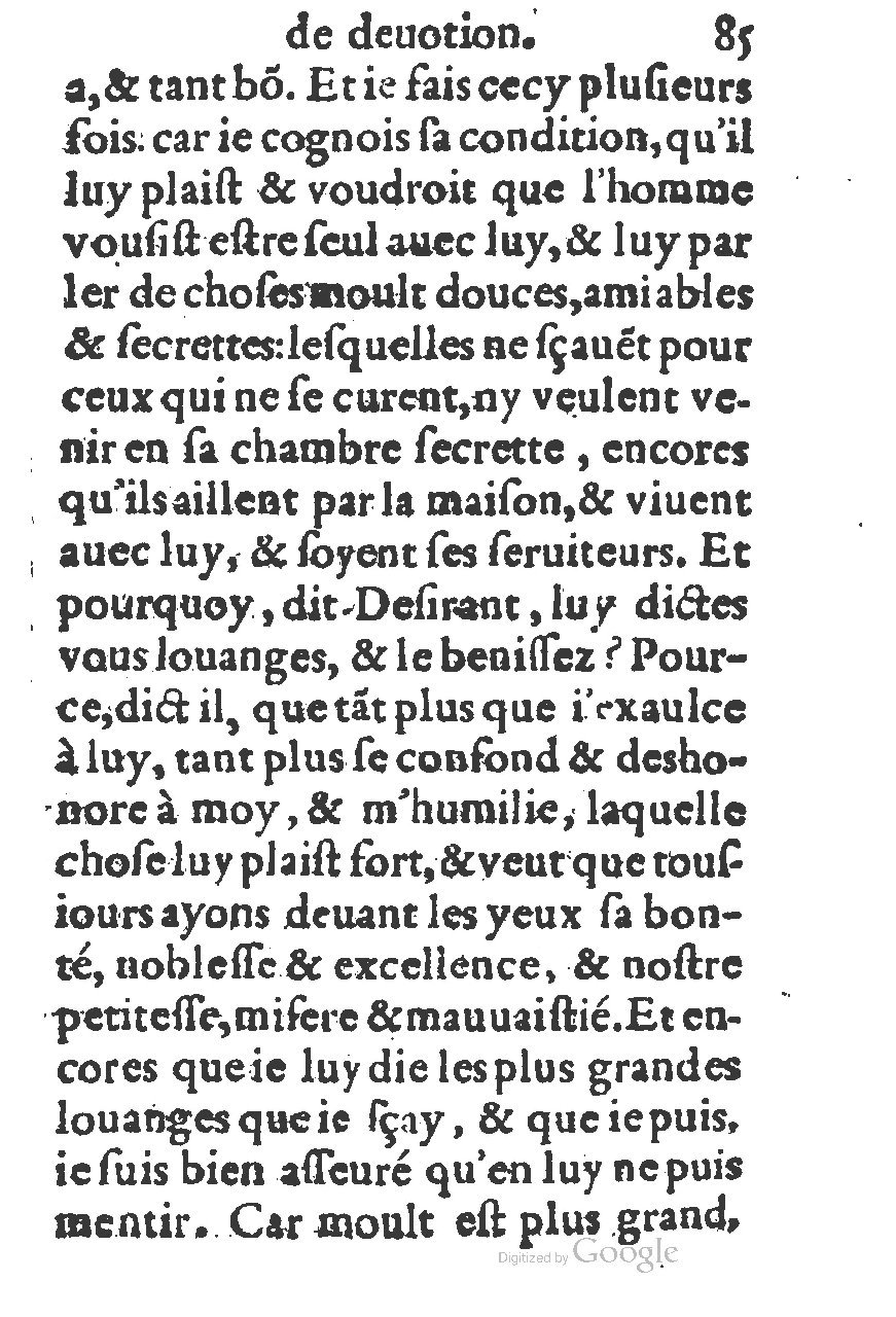 1578 - Guillaume Chaudière - Trésor de dévotion traitant de plusieurs belles vertus - BM Lyon