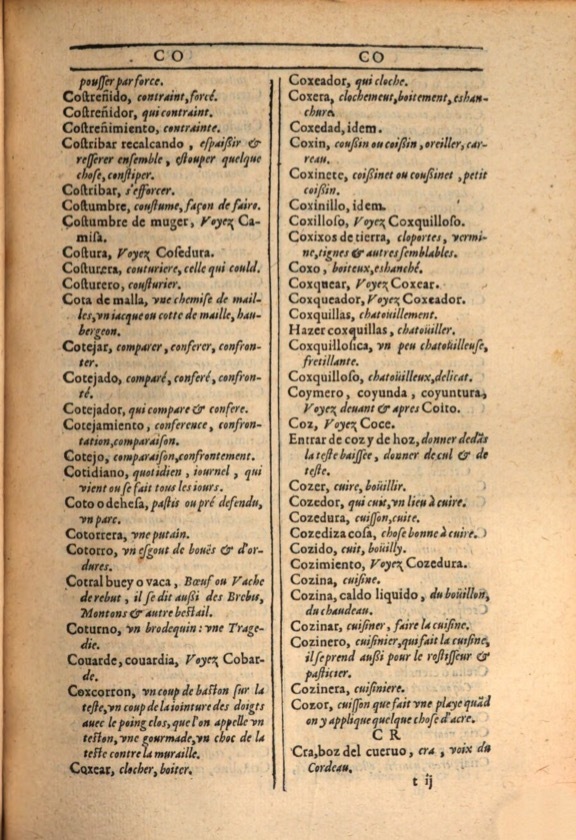 1607 - Marc Orry - Trésor des deux langues espagnole et française (Première et Seconde parties) - ÖNB Wien 1607 - Marc Orry - Trésor des deux langues espagnole et française (Première et Seconde parties) - ÖNB Wien