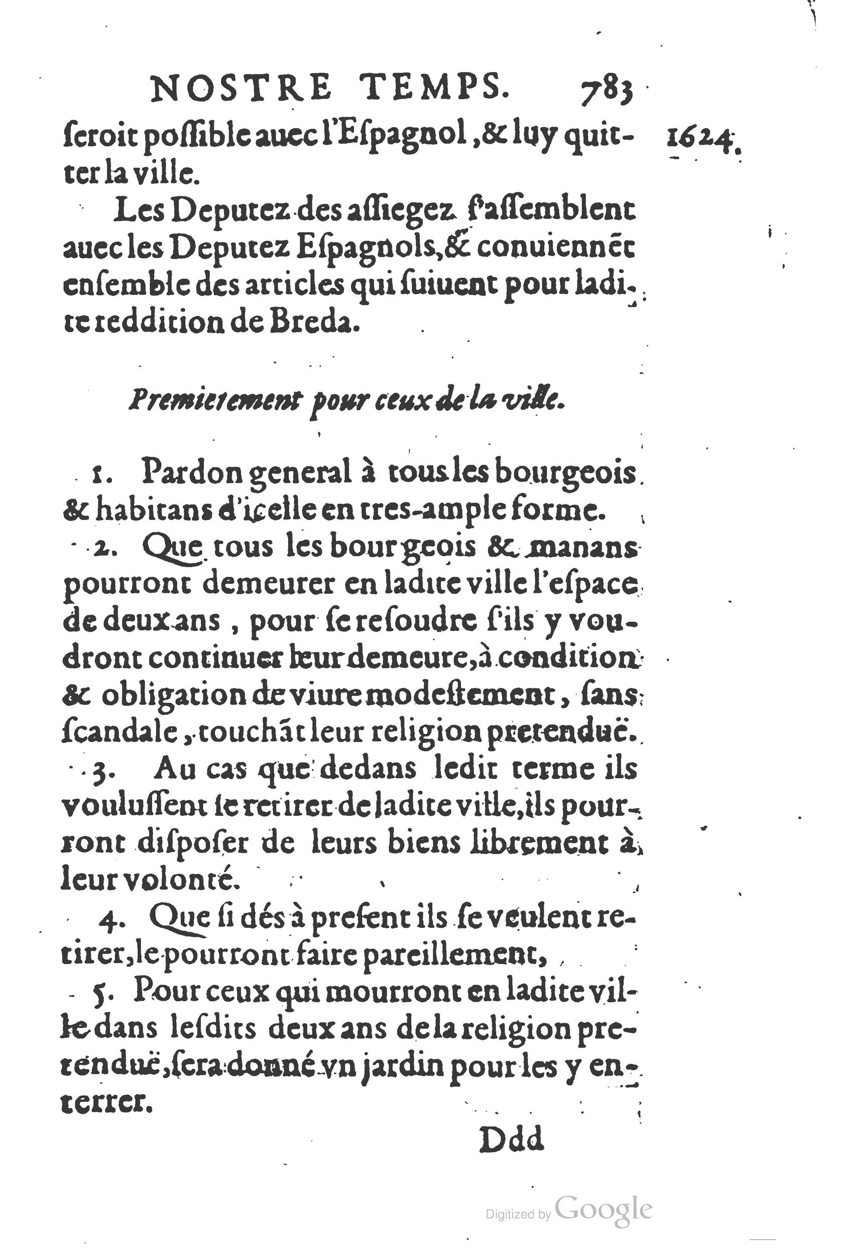 1626 - Joseph Bouillerot - Trésor de l’histoire générale de notre temps - BSB Munich