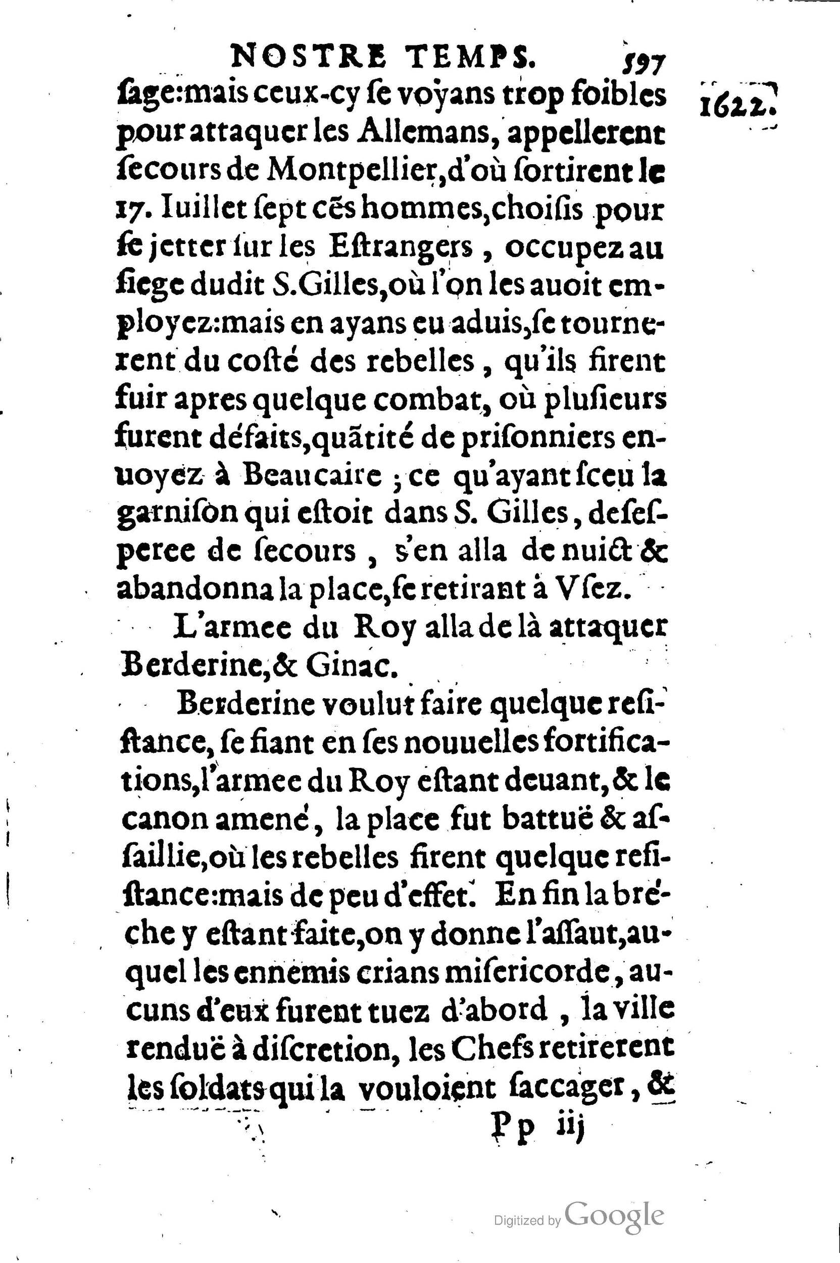 1623 - Joseph Bouillerot - Trésor de l’histoire générale de notre temps - BM Lyon 1623 - Joseph Bouillerot - Trésor de l’histoire générale de notre temps - BM Lyon
