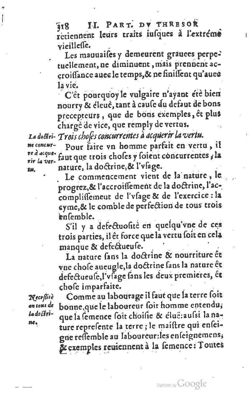1610 - Louis Coste - Trésor de l’éloquence française (Seconde partie) - BM Lyon