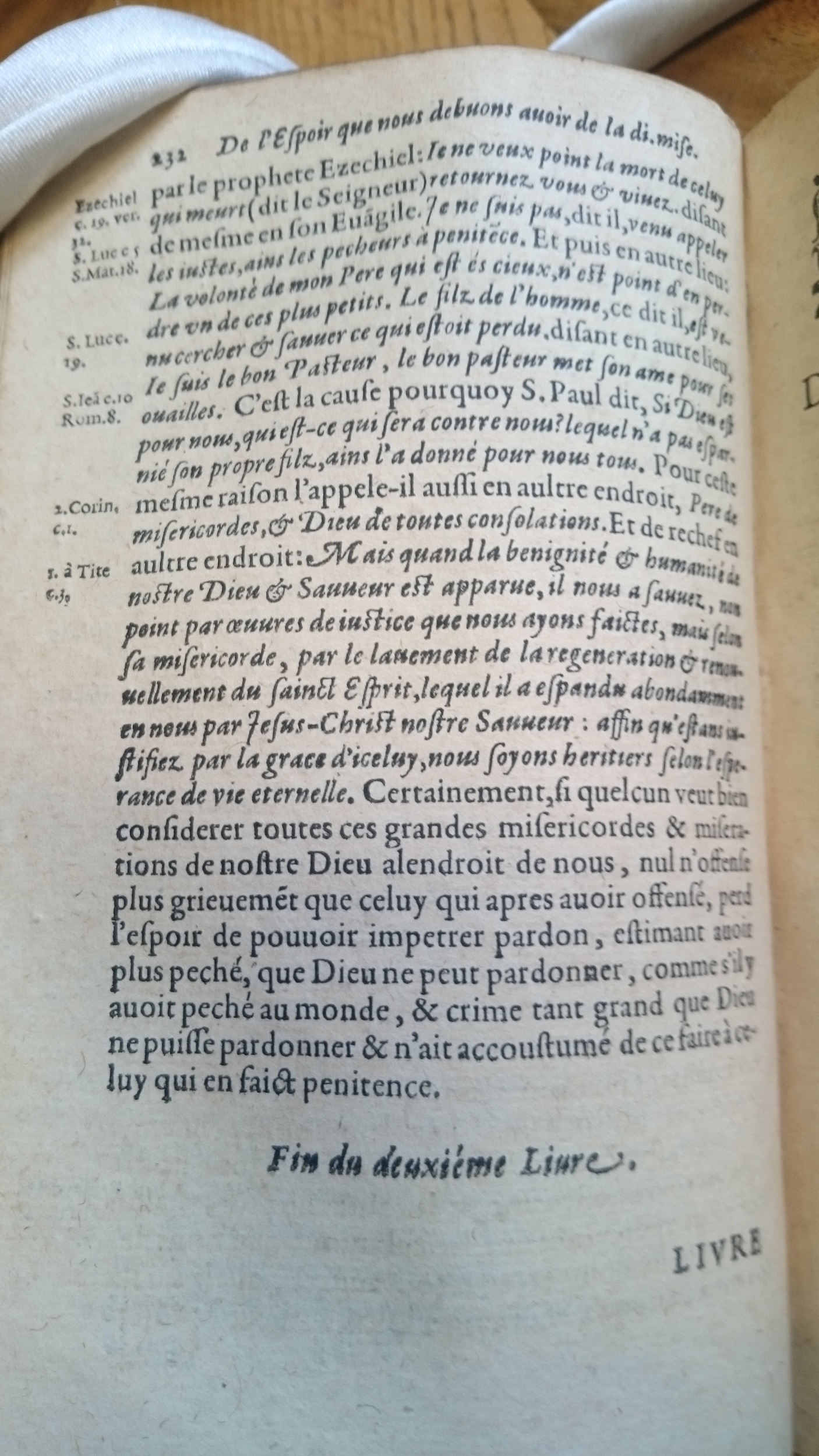 1585 - Jean Bogard - Trésor des faits et dits mémorables des hommes saints et illustres - Douai Quincy