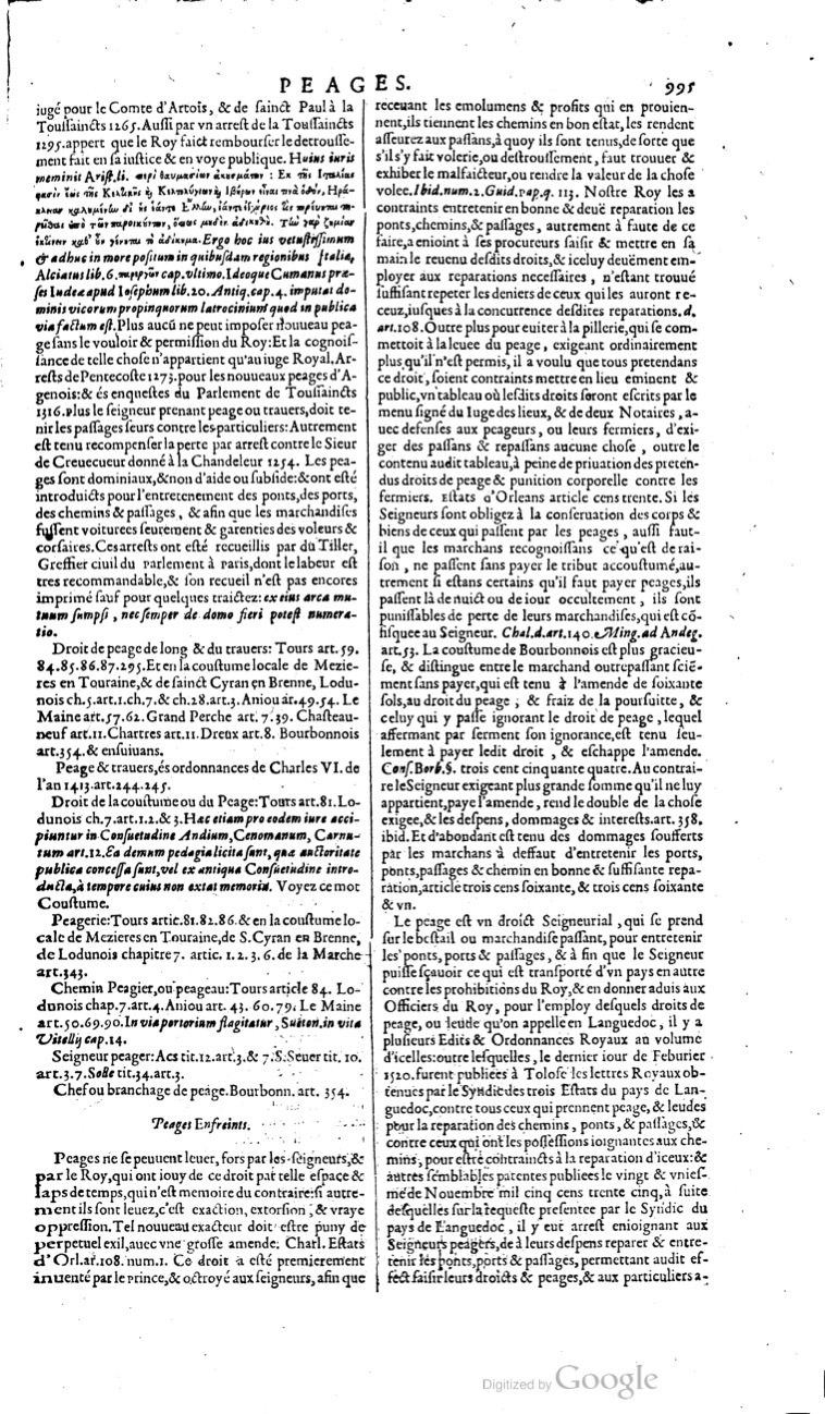1629 - Veuve Nicolas Buon - Trésor du droit français (29620 T. 2) - BM Lyon