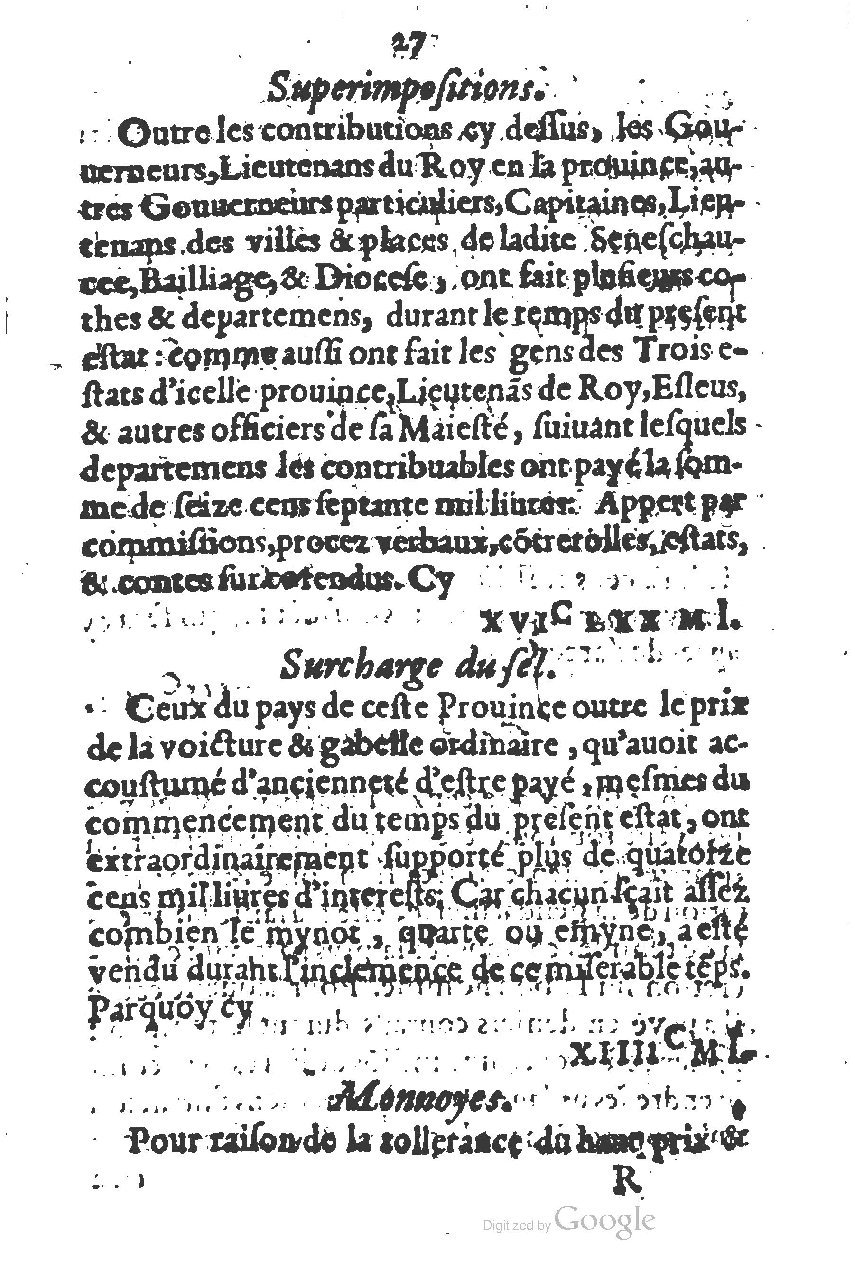 1581 - s.n. - Secret des trésors de France (Livre II) - BSB Munich