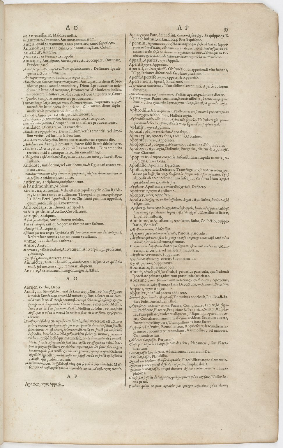 1606 - David Douceur - Trésor de la langue française - BnF