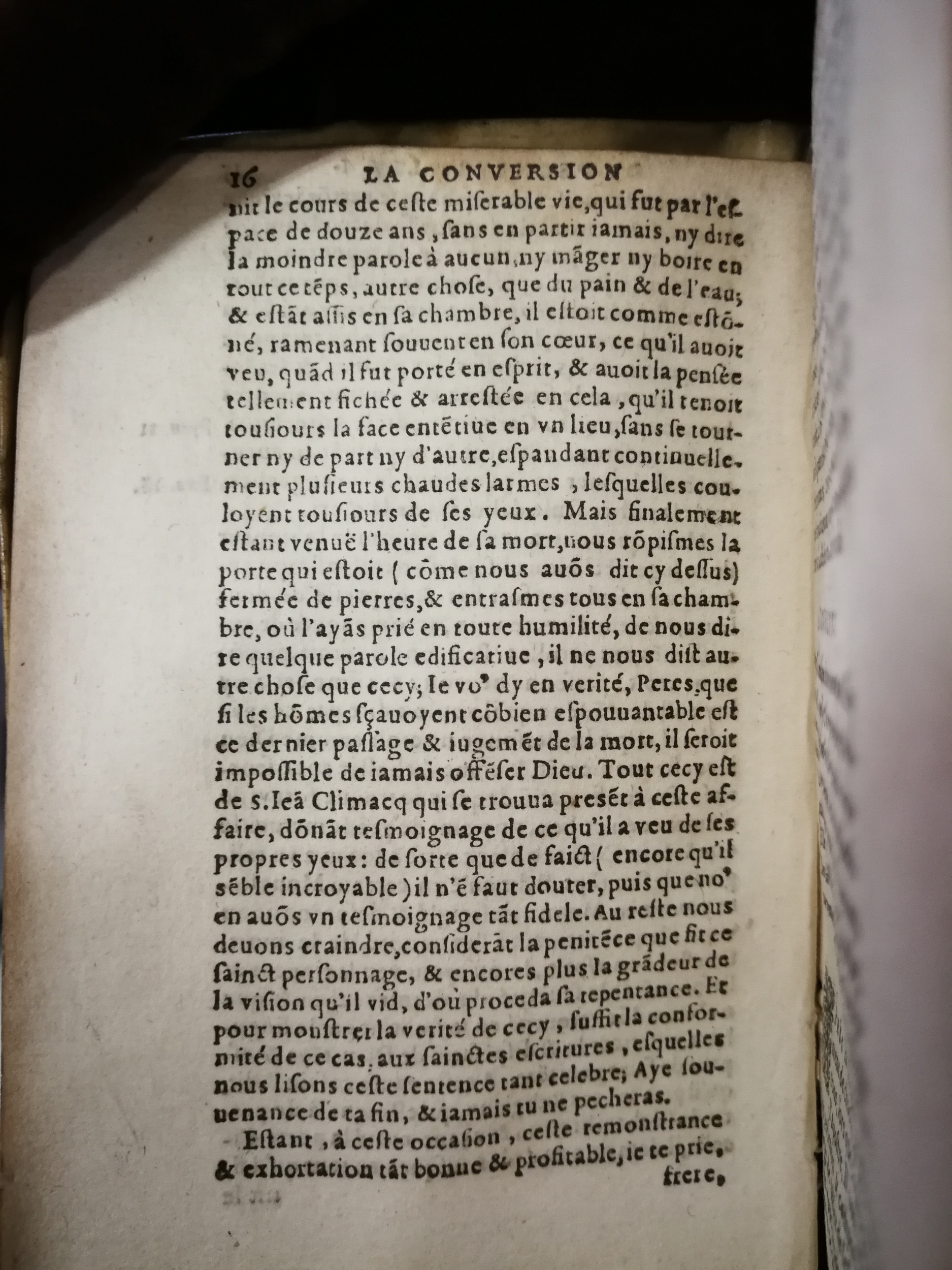1596 - Balthazar Bellère - Trésor et abrégé de toutes les œuvres spirituelles du révérend Père F. Louis de Grenade - BU Lille