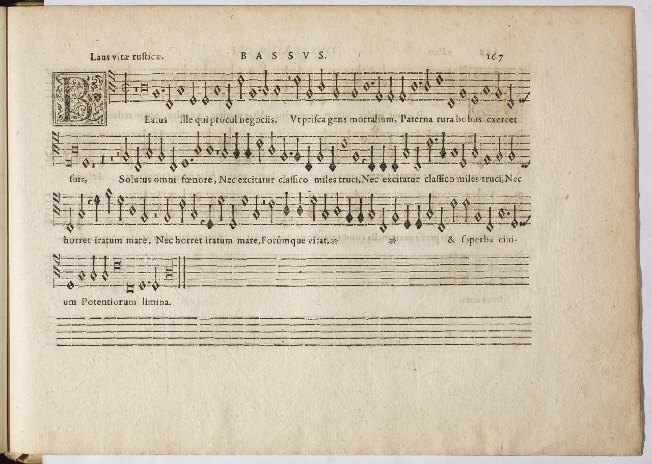 1594 - Paul Marceau - Trésor de musique d&#039;Orlande de Lassus, Superius, Bassus, Tenor, Quinta pars - BnF