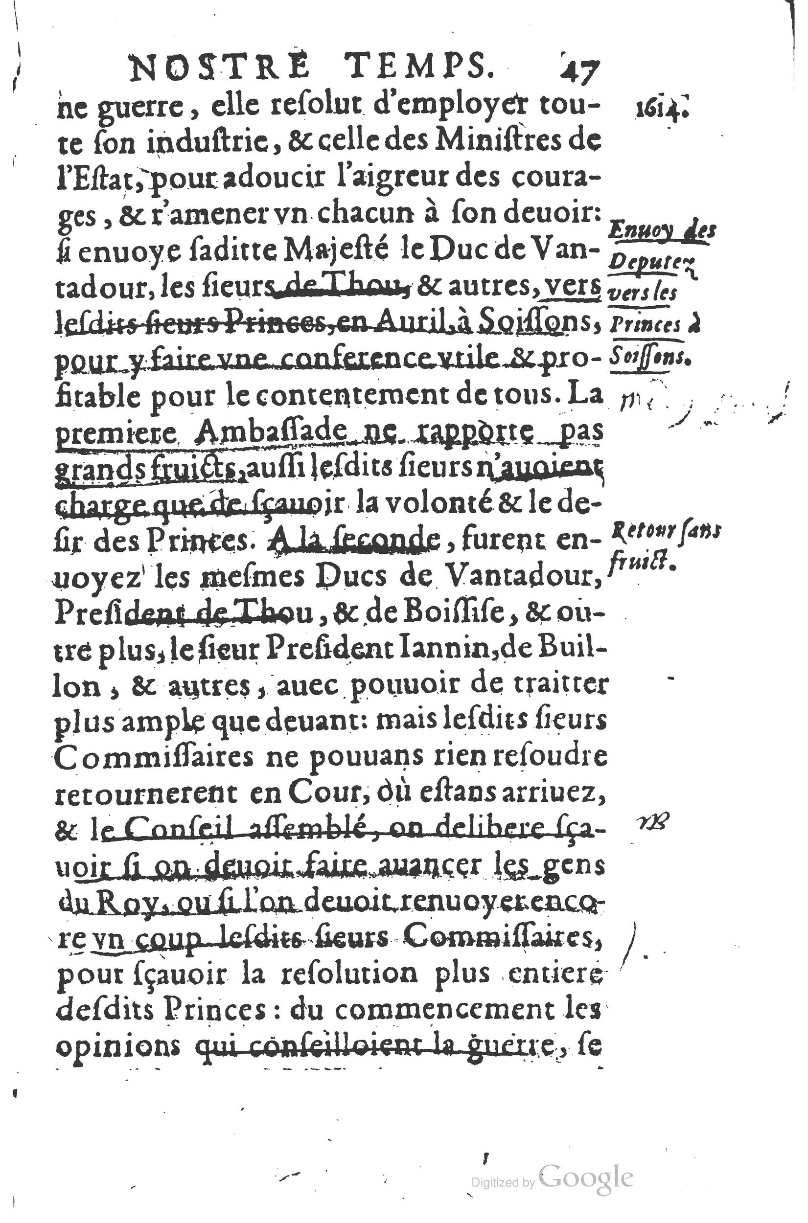 1626 - Joseph Bouillerot - Trésor de l’histoire générale de notre temps - BSB Munich