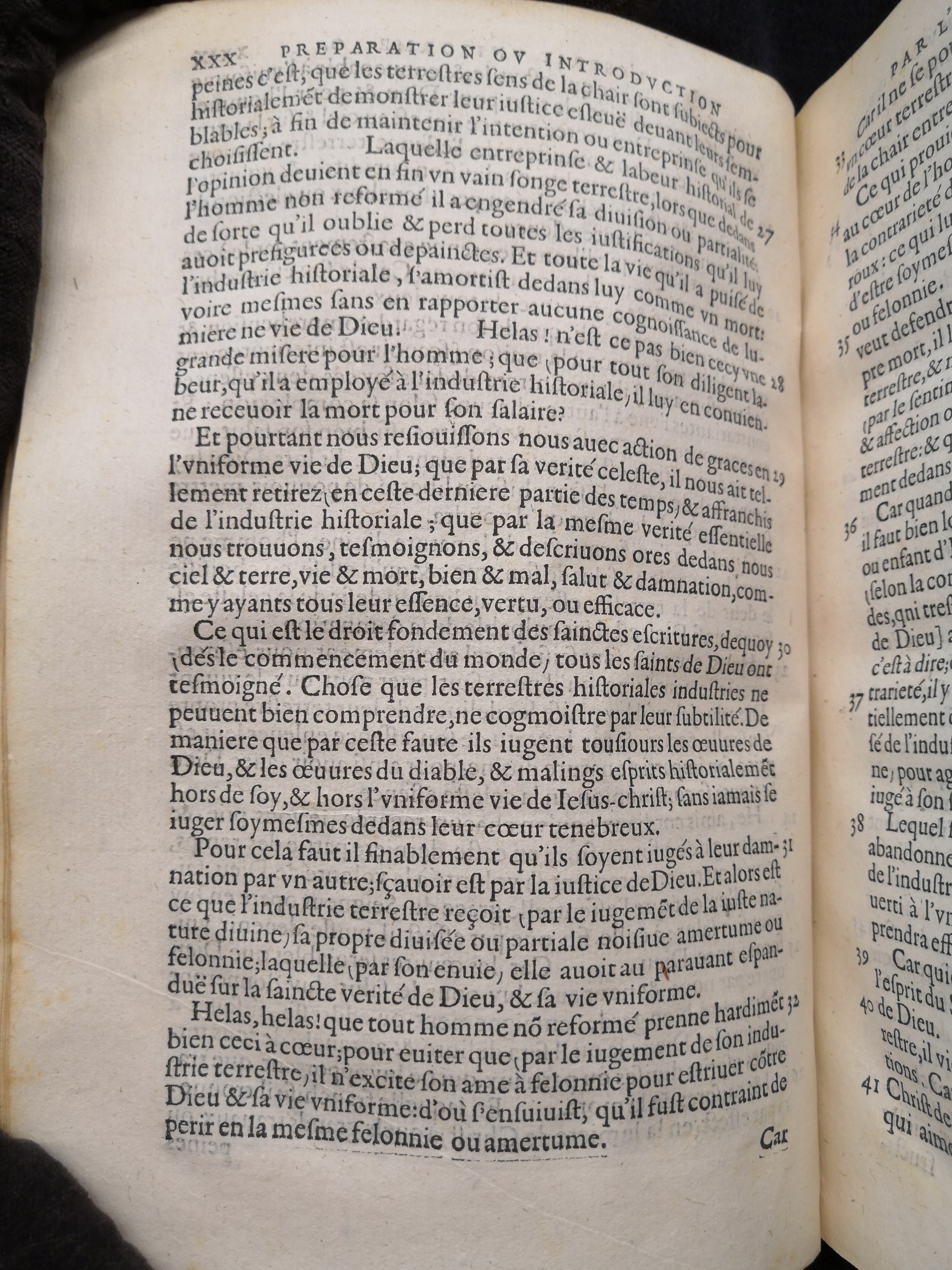 1581c. - Christophe Plantin - Le Livre des témoignages du Trésor caché au champ (Livres 2, 4, 6 et 7) - Anvers Musée Plantin Moretus