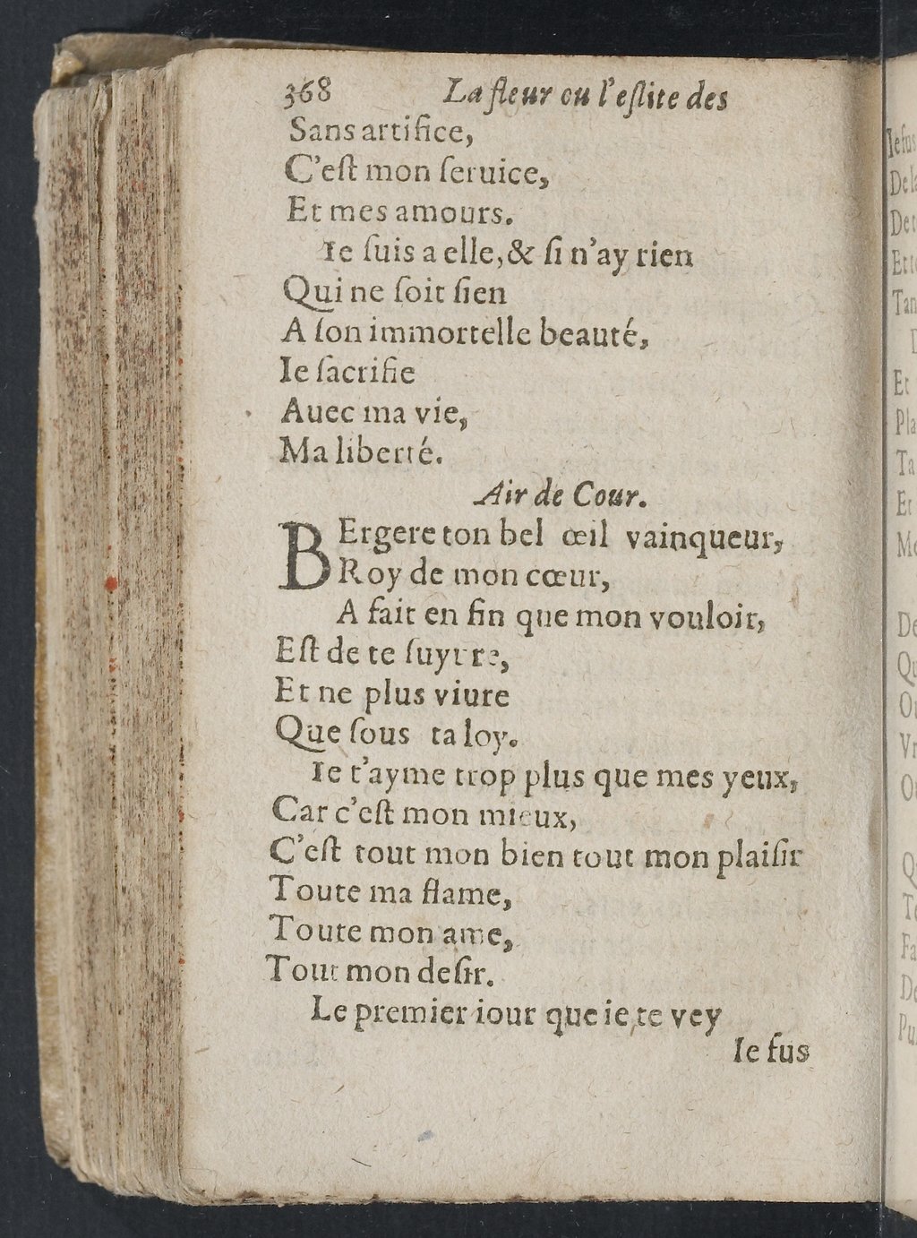 1607 - Pierre Brossart - Trésor des trésors - BnF