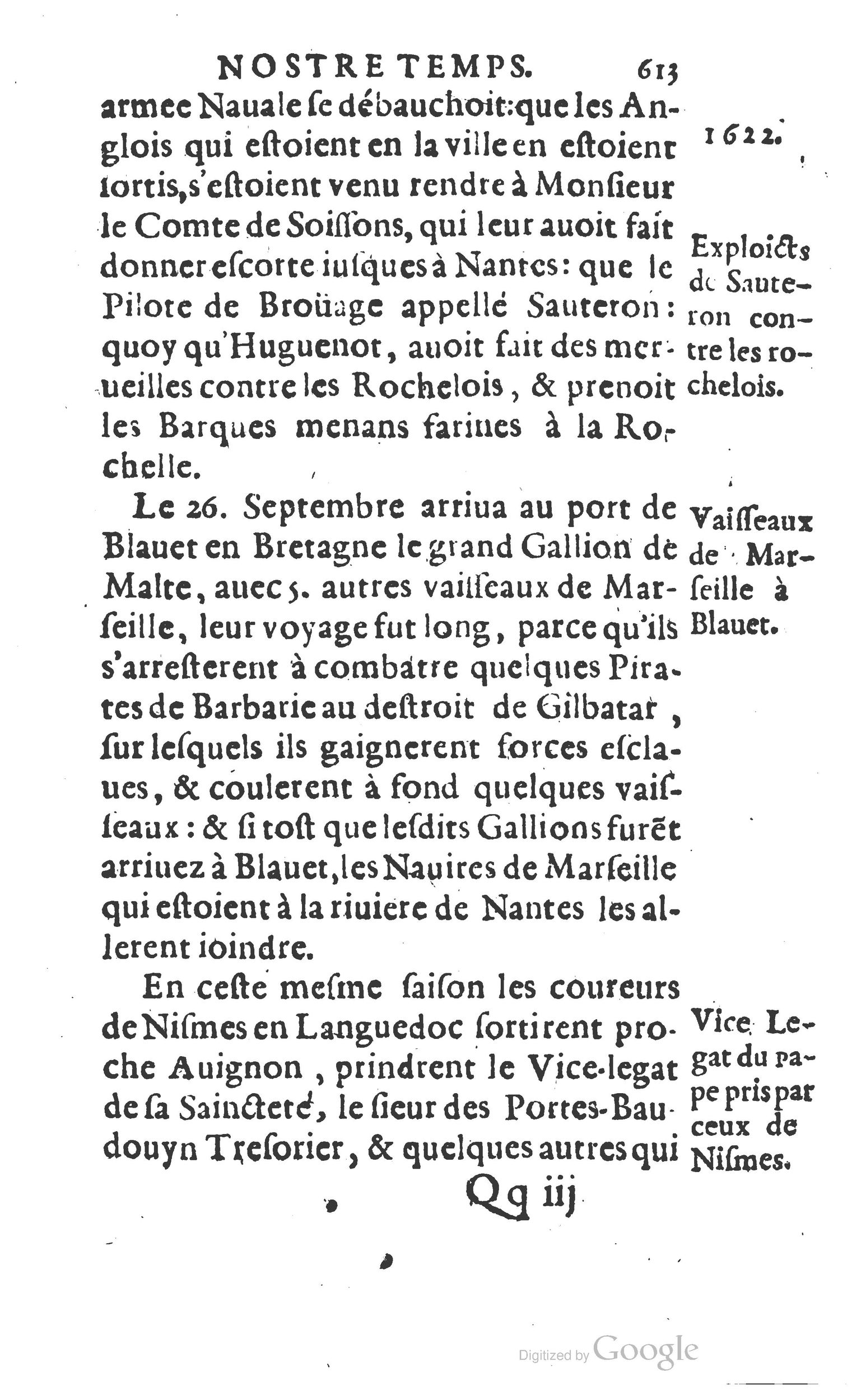 1624 - Joseph Bouillerot - Trésor de l’histoire générale de notre temps - BM Lyon 1624 - Joseph Bouillerot - Trésor de l’histoire générale de notre temps - BM Lyon