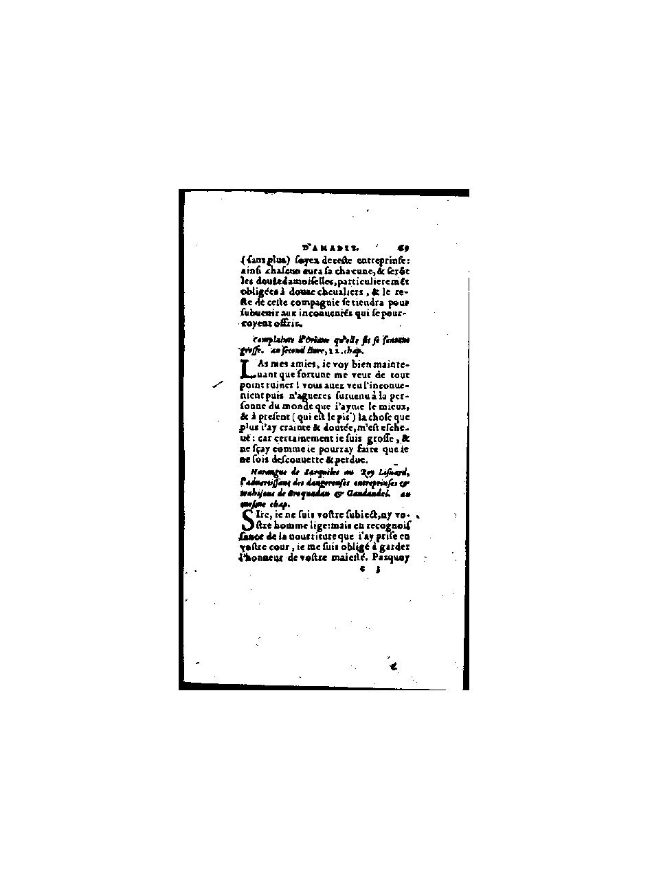 1571 - Jean Huguetan - Trésor des Amadis - BnF