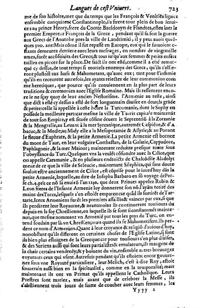 1613 - Matthieu Berjon - Trésor de l’histoire des langues de cet univers - BM Lyon
