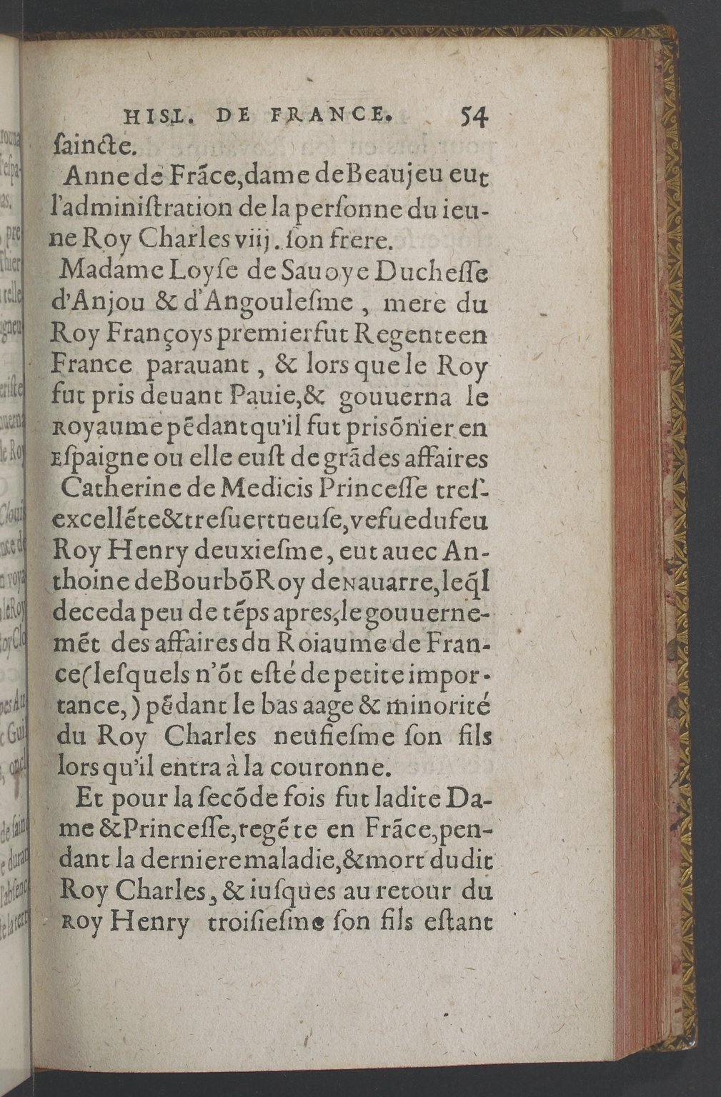1603 - Galiot Corrozet - Trésor des histoires de France - BnF Tolbiac