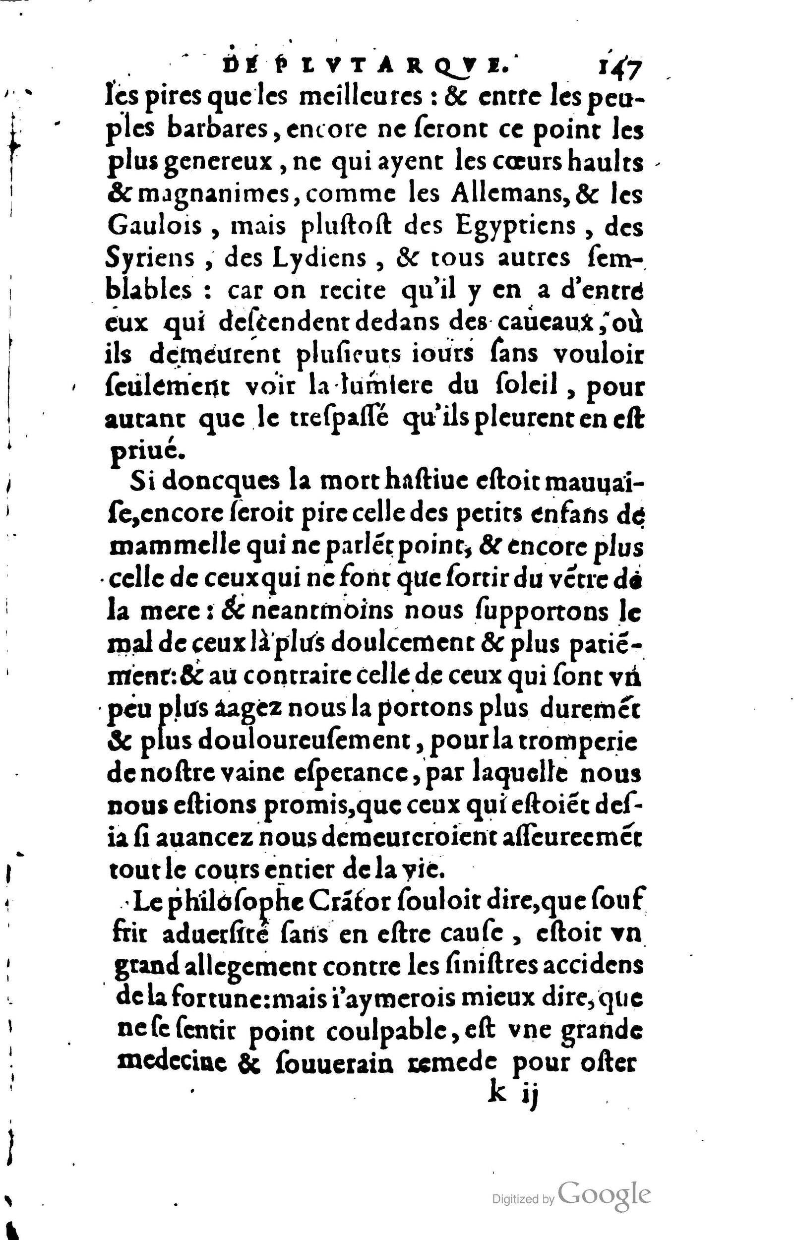 1578 - Jean Poupy - Trésor des morales de Plutarque - BSB Munich