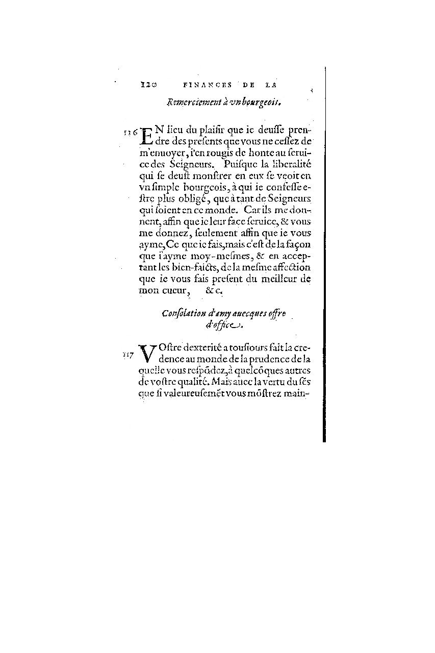 1572 - Nicolas Du Chemin - Finances et Trésor de la plume française - BM Lyon