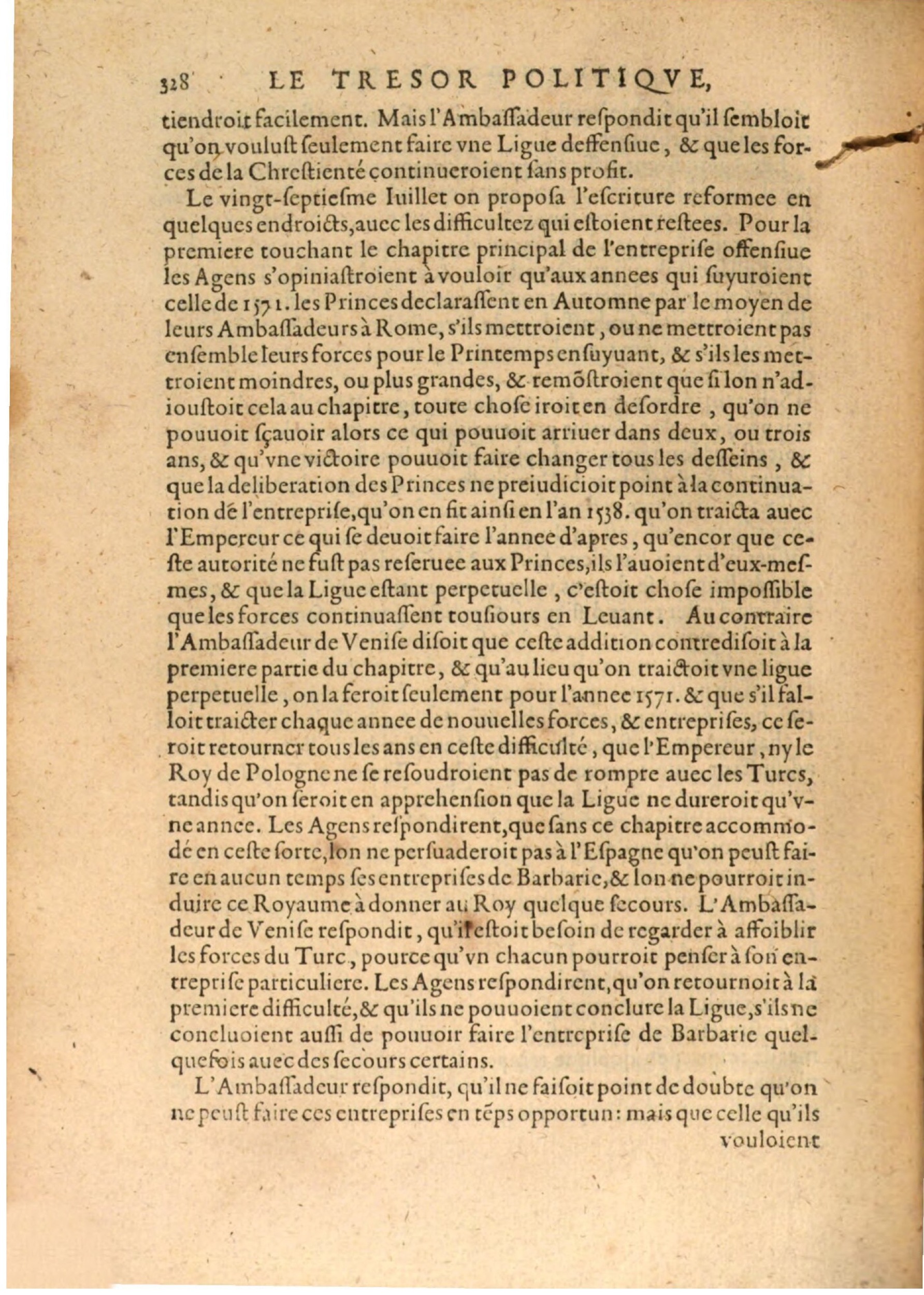 1608 - Nicolas Du Fossé - Trésor politique - BSB Munich