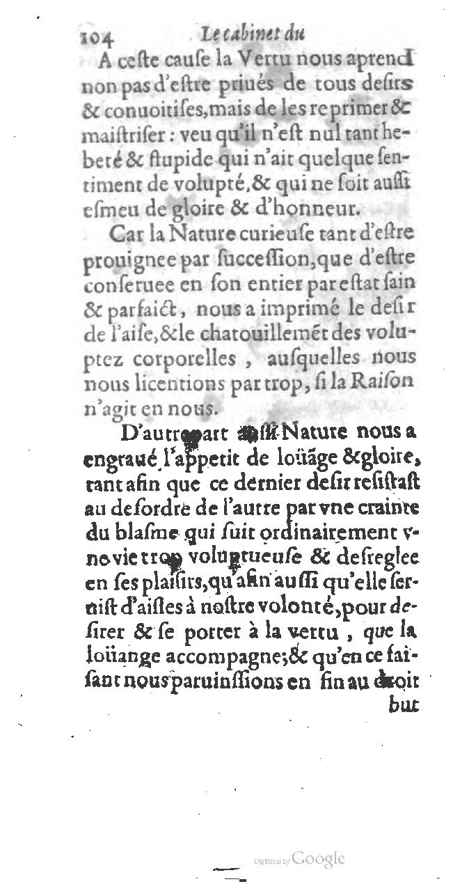 1615 - François Le Fèvre - Cabinet du vrai trésor - BCU Lausanne