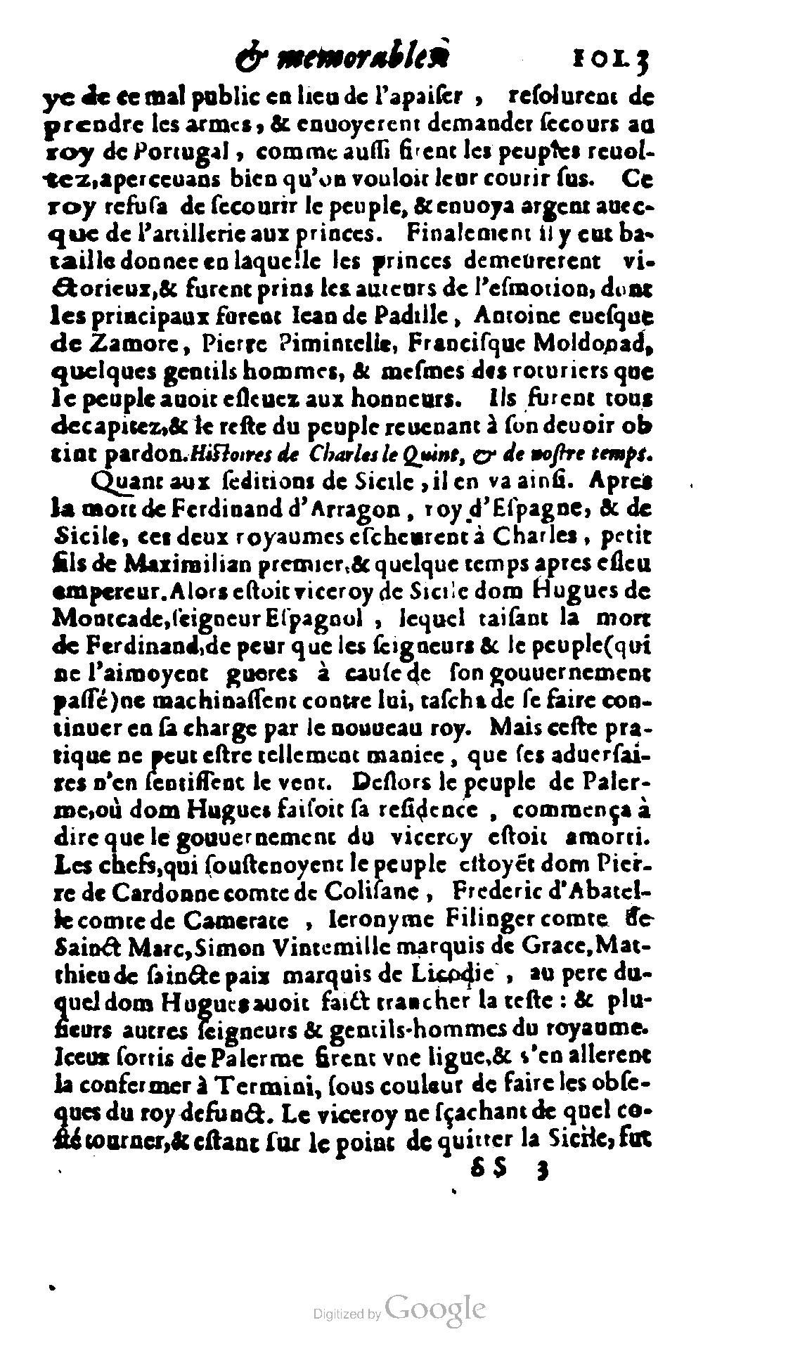 1620 - Samuel Crespin - Trésor d’histoires admirables et mémorables - BCU Lausanne