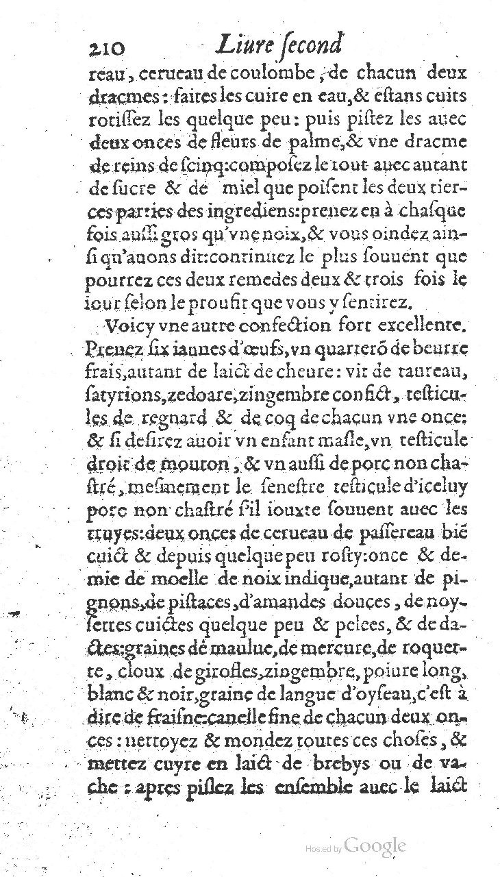 1585 - Jacques du Puis - Trésor des remèdes secrets pour les maladies des femmes - BnF
