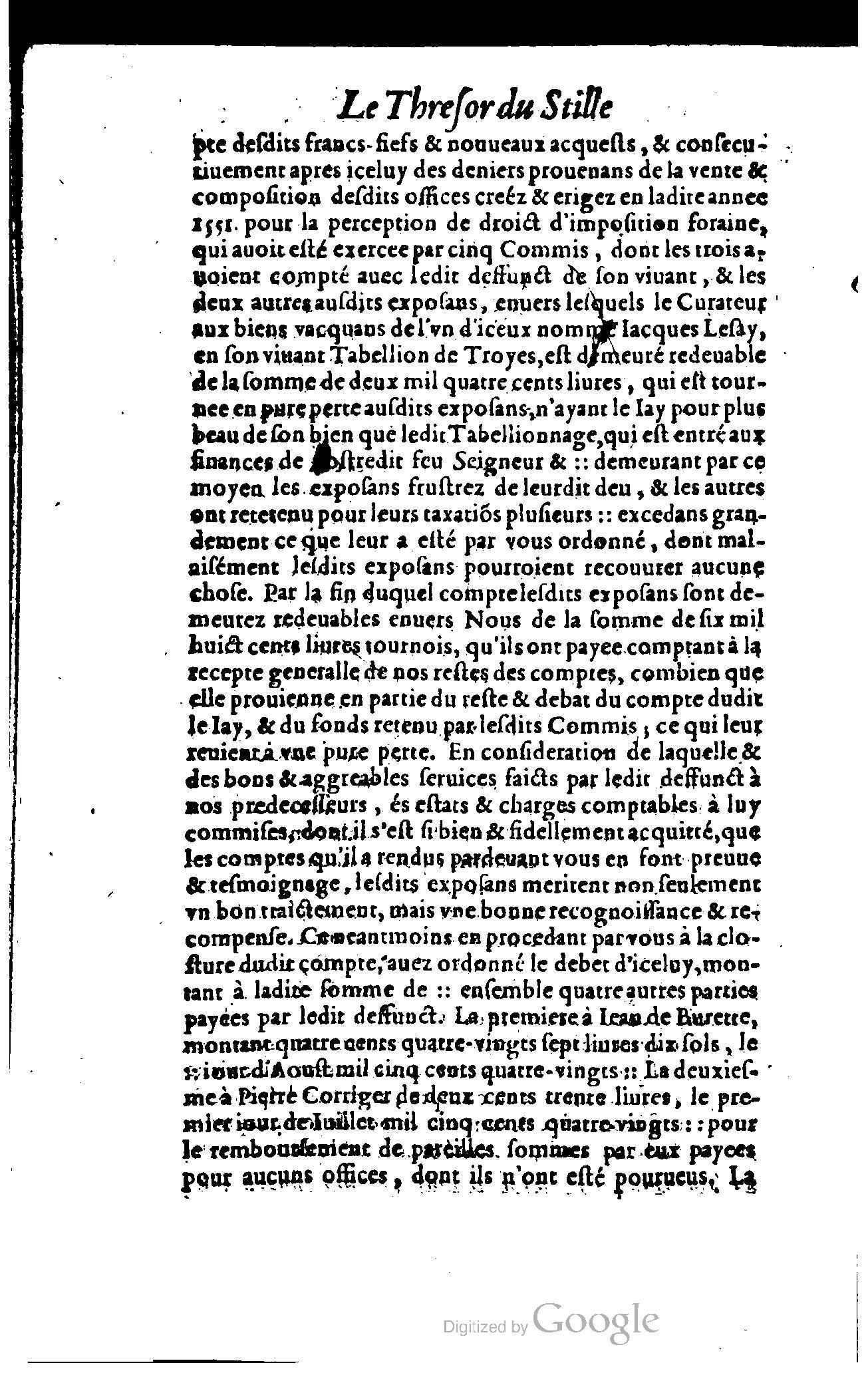 1614 - Jean Richer - Trésor du nouveau style et protocole de la chancellerie de France - BSB Munich