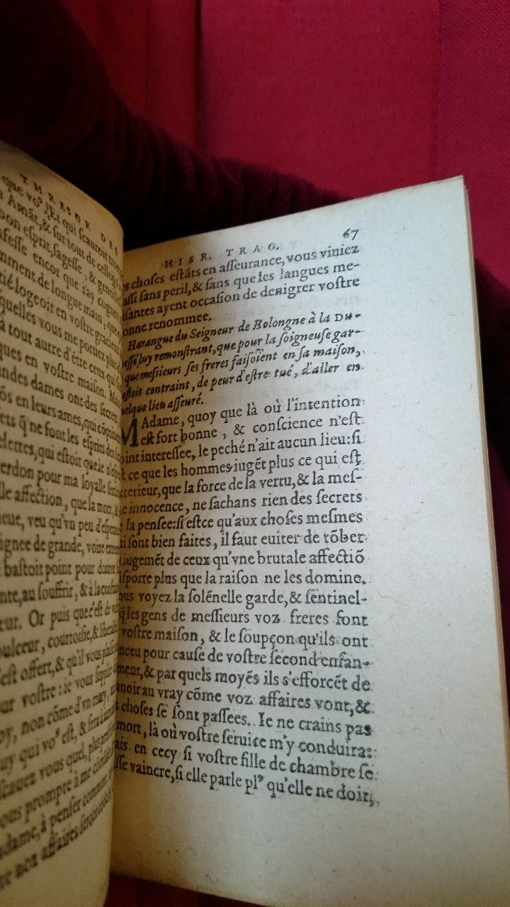 1581 - Pierre Le Voirier et Gervais Mallot - Trésor des histoires tragiques - BnF Richelieu