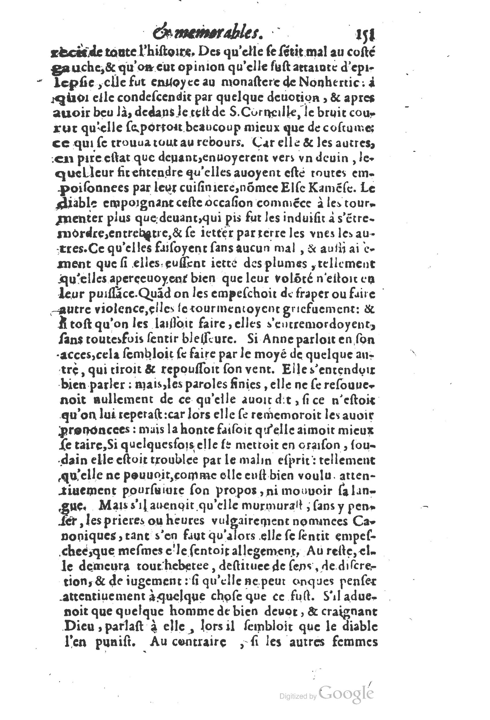 1610 - Paul Marceau - Trésor d’histoires admirables et mémorables - Princeton
