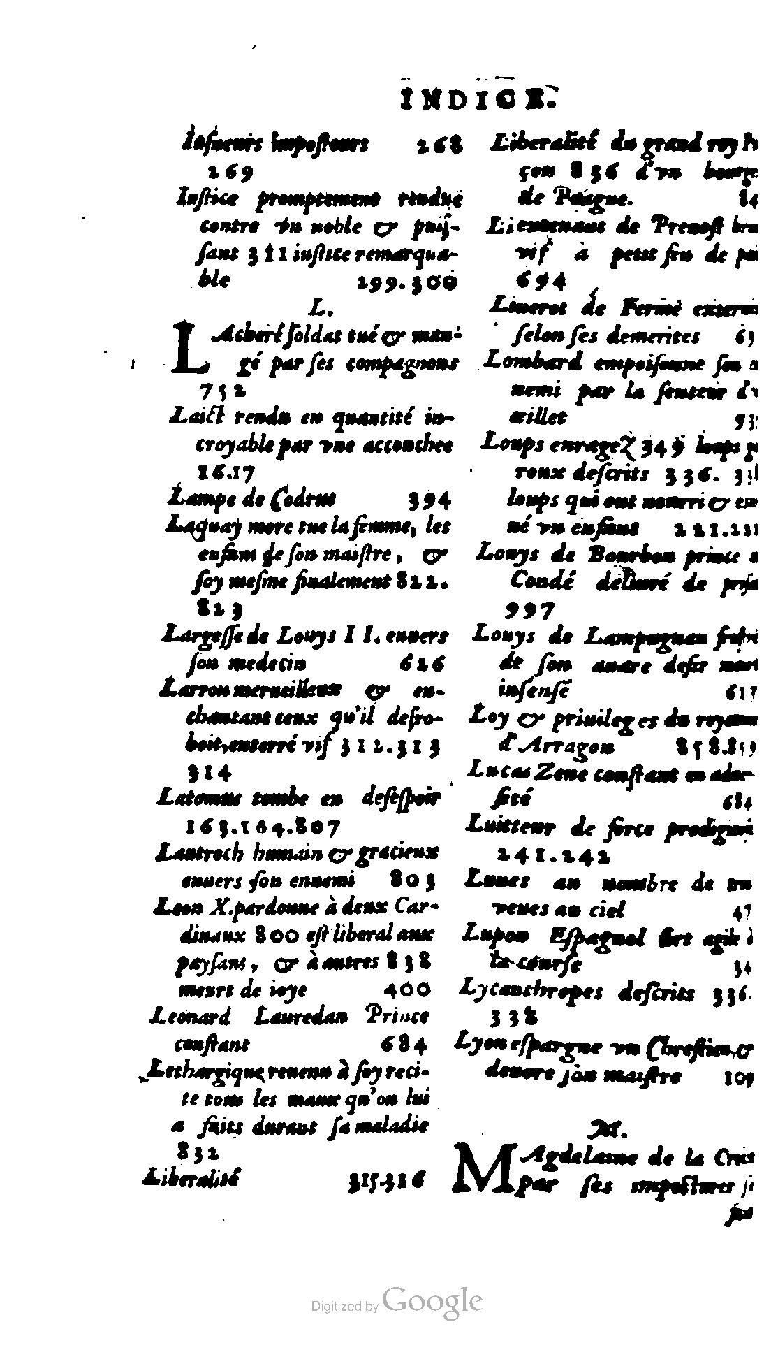 1620 - Samuel Crespin - Trésor d’histoires admirables et mémorables - BCU Lausanne