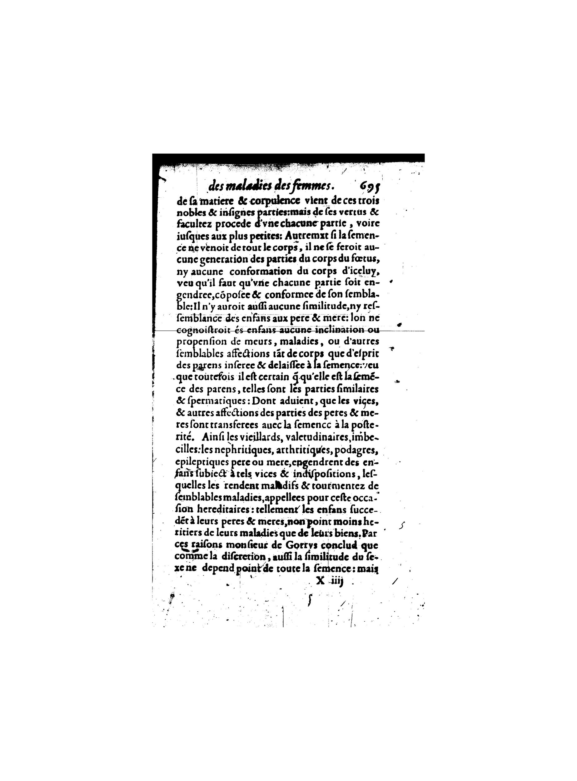 1587 - Jacques du Puis - Trésor des remèdes secrets pour les maladies des femmes - BnF