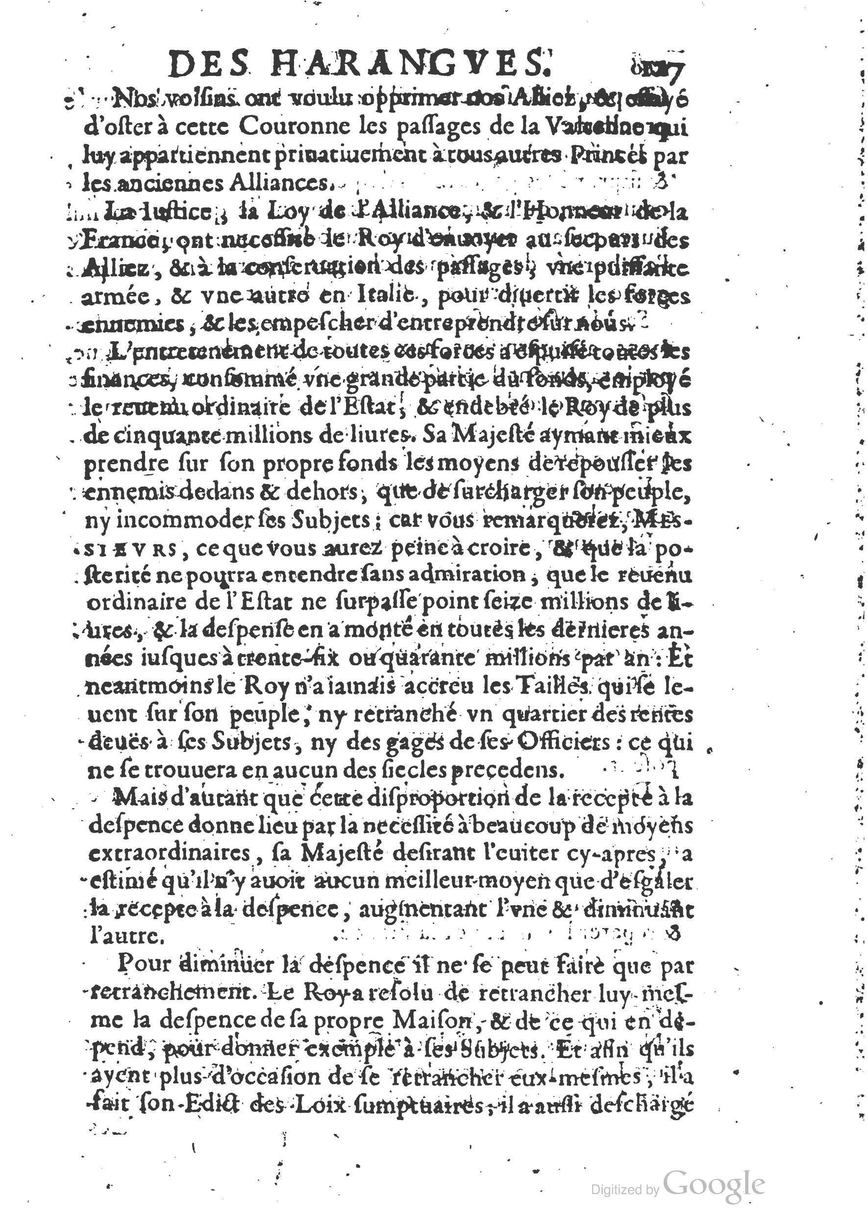 1654 - Michel Bobin - Trésor des harangues, remontrances et oraisons funèbres - BM Lyon