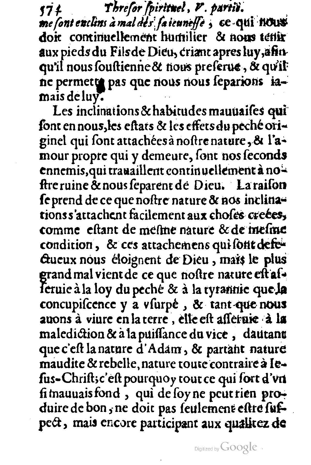 1635 - Sébastien Huré - Trésor spirituel contenant les obligations - BM Lyon