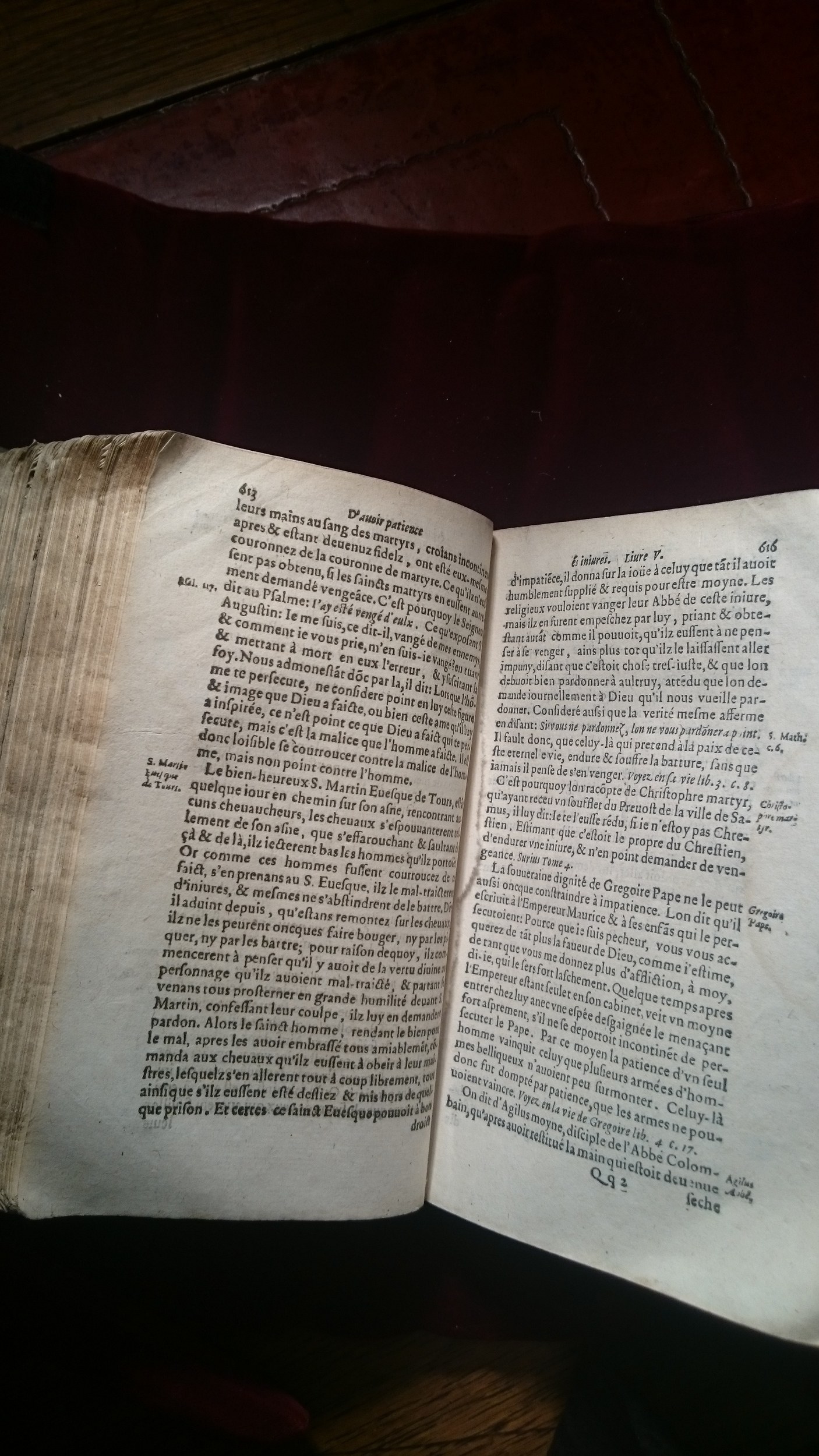 1596 - Jean Bogart - Trésor des faits et dits mémorables des hommes saints et illustres - BM Amiens