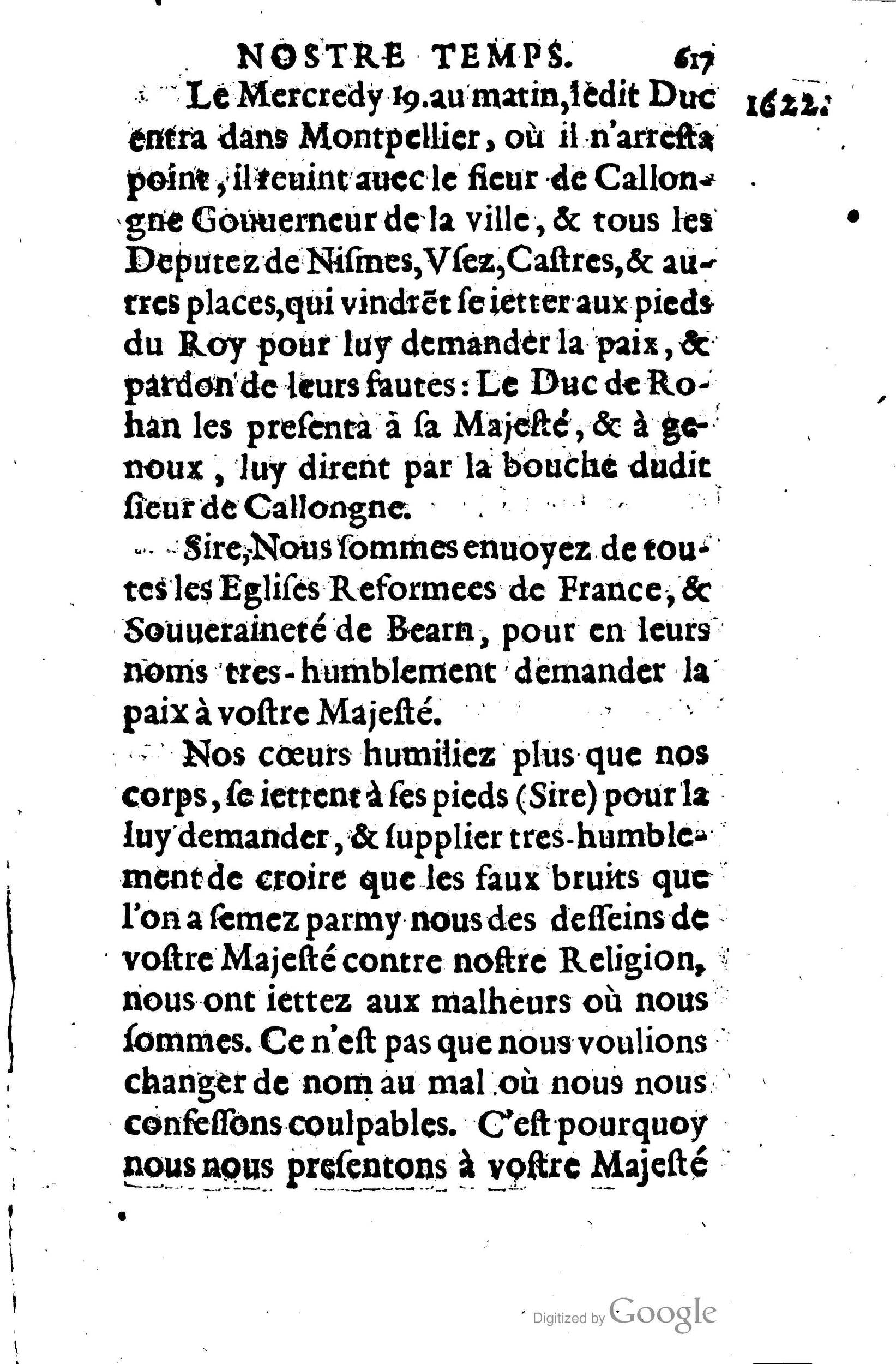1623 - Joseph Bouillerot - Trésor de l’histoire générale de notre temps - BM Lyon