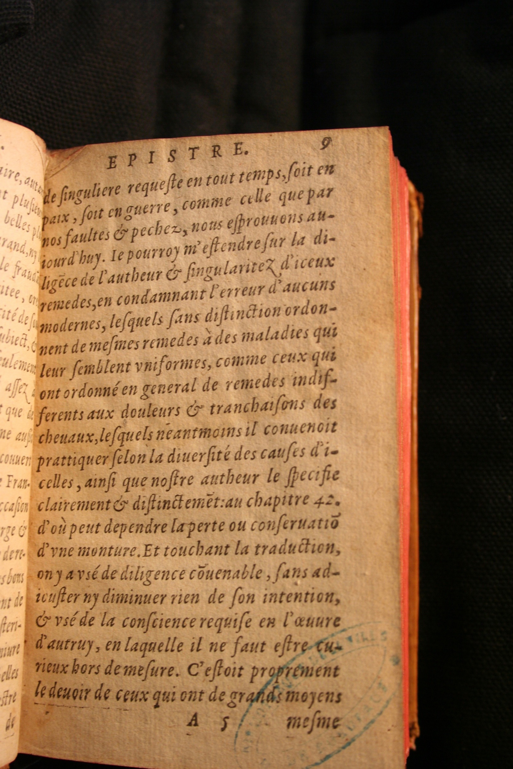 1591 - Pierre Chastaing et Benoît Rigaud - Trésor des bêtes chevalines - BM Bordeaux