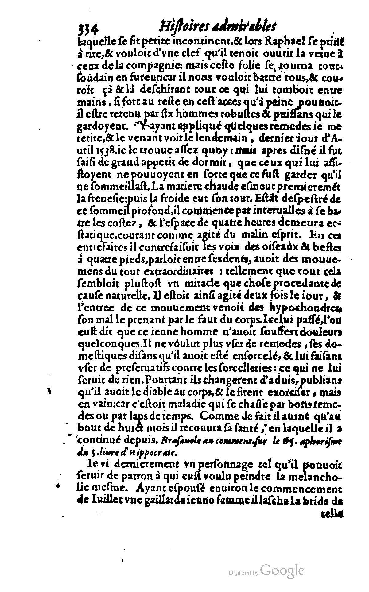1620 - Samuel Crespin - Trésor d’histoires admirables et mémorables - BCU Lausanne
