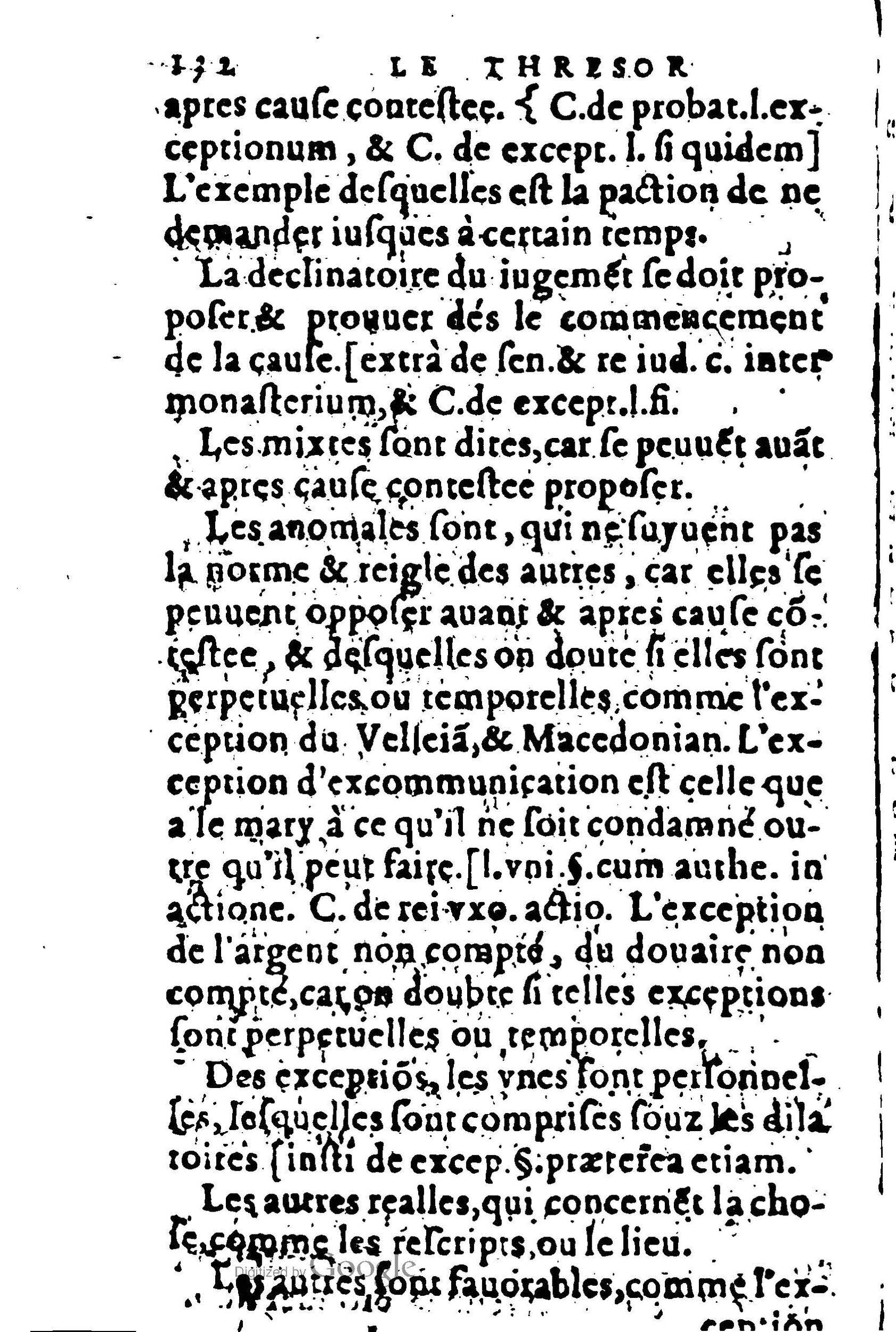 1605 - Pierre Rigaud - Trésor de pratique pour les juges - BM Lyon 1605 - Pierre Rigaud - Trésor de pratique pour les juges - BM Lyon