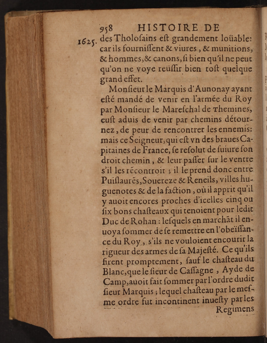 1626 - Joseph Bouillerot - Trésor de l’histoire générale de notre temps - BnF Arsenal
