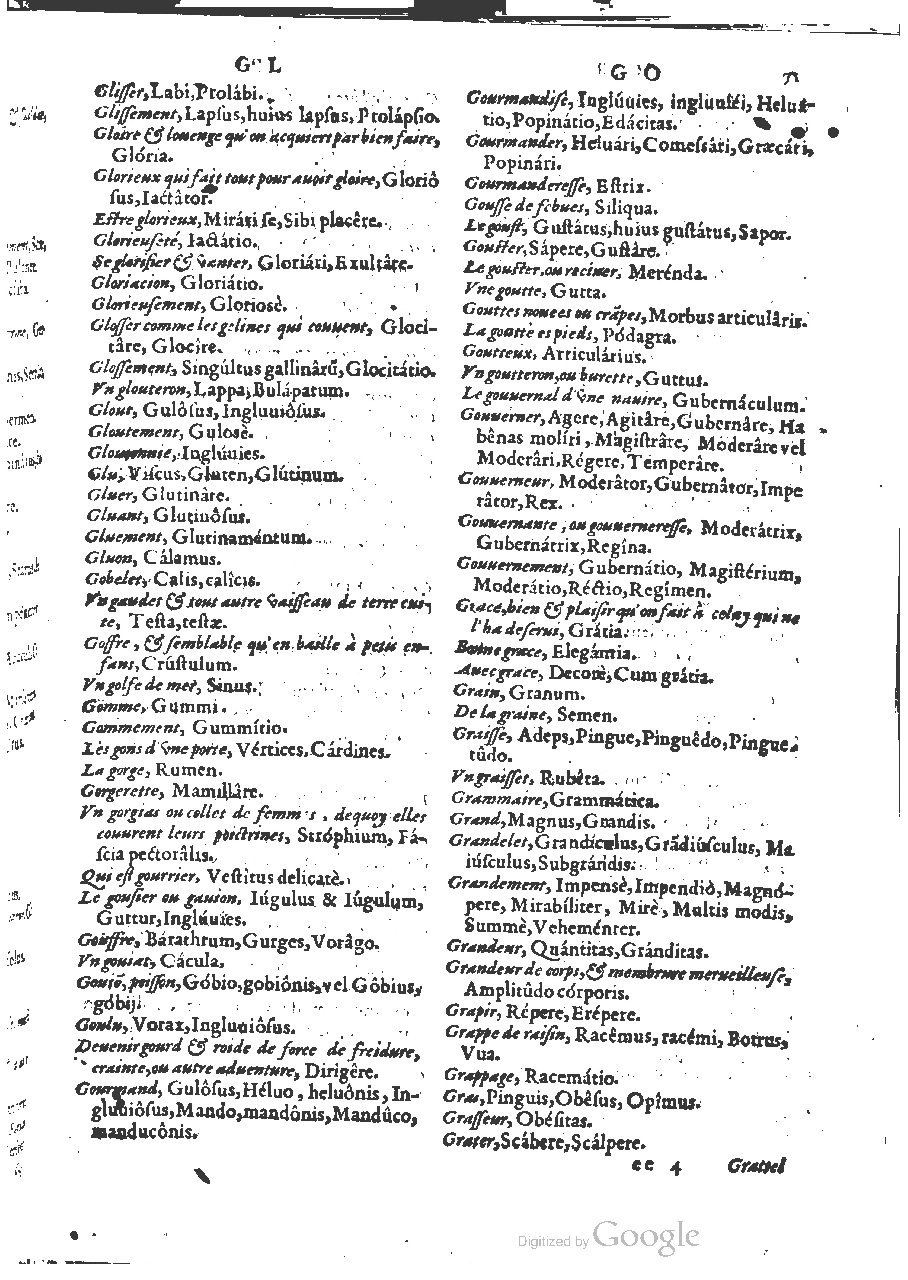 1564 - Henri Hylaire et Louis Cloquemin - Trésor des mots et traits français - BSB Munich