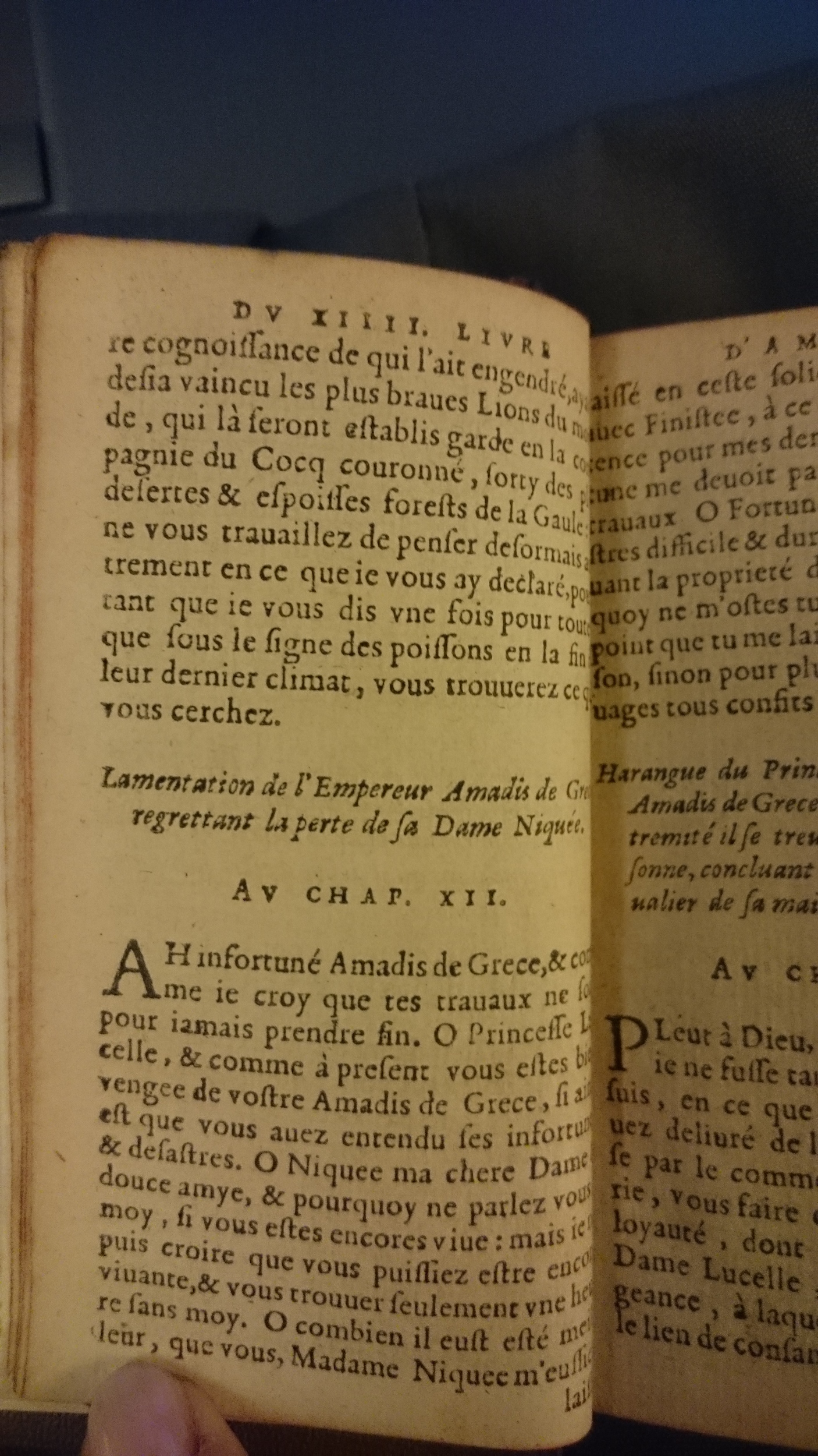 1605 - Pierre Rigaud - Trésor des Amadis - British Library