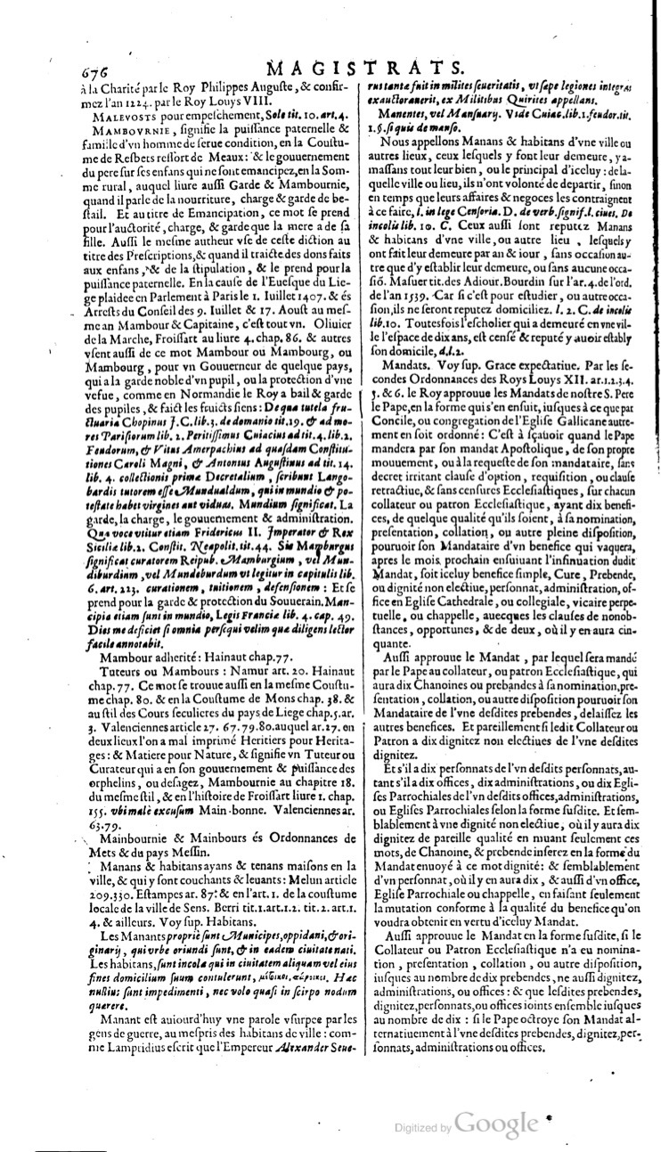 1629 - Veuve Nicolas Buon - Trésor du droit français (21754 T. 2) - BM Lyon