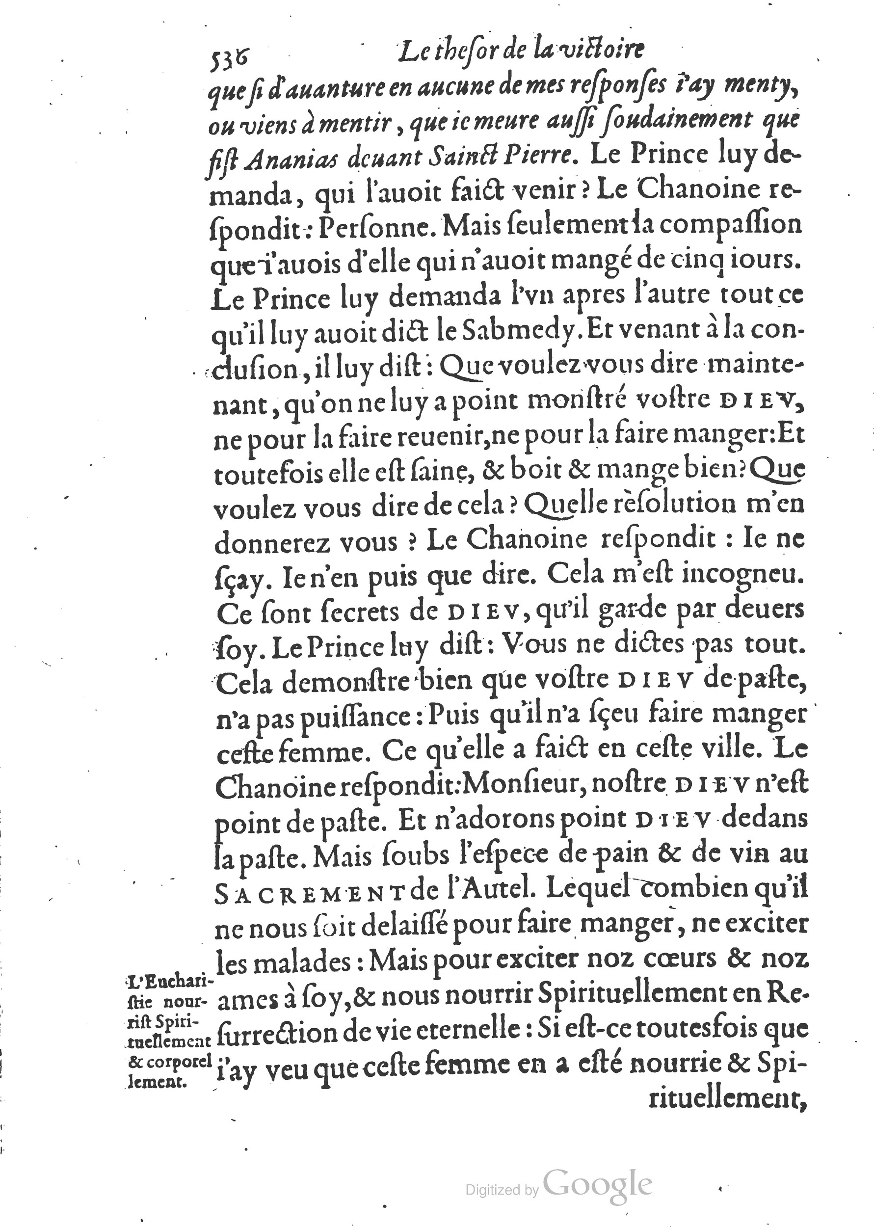 1578 - Nicolas Chesneau - Trésor et entière histoire de la triomphante victoire du corps de Dieu sur l’esprit malin - British Library 1578 - Nicolas Chesneau - Trésor et entière histoire de la triomphante victoire du corps de Dieu sur l’esprit malin - British Library