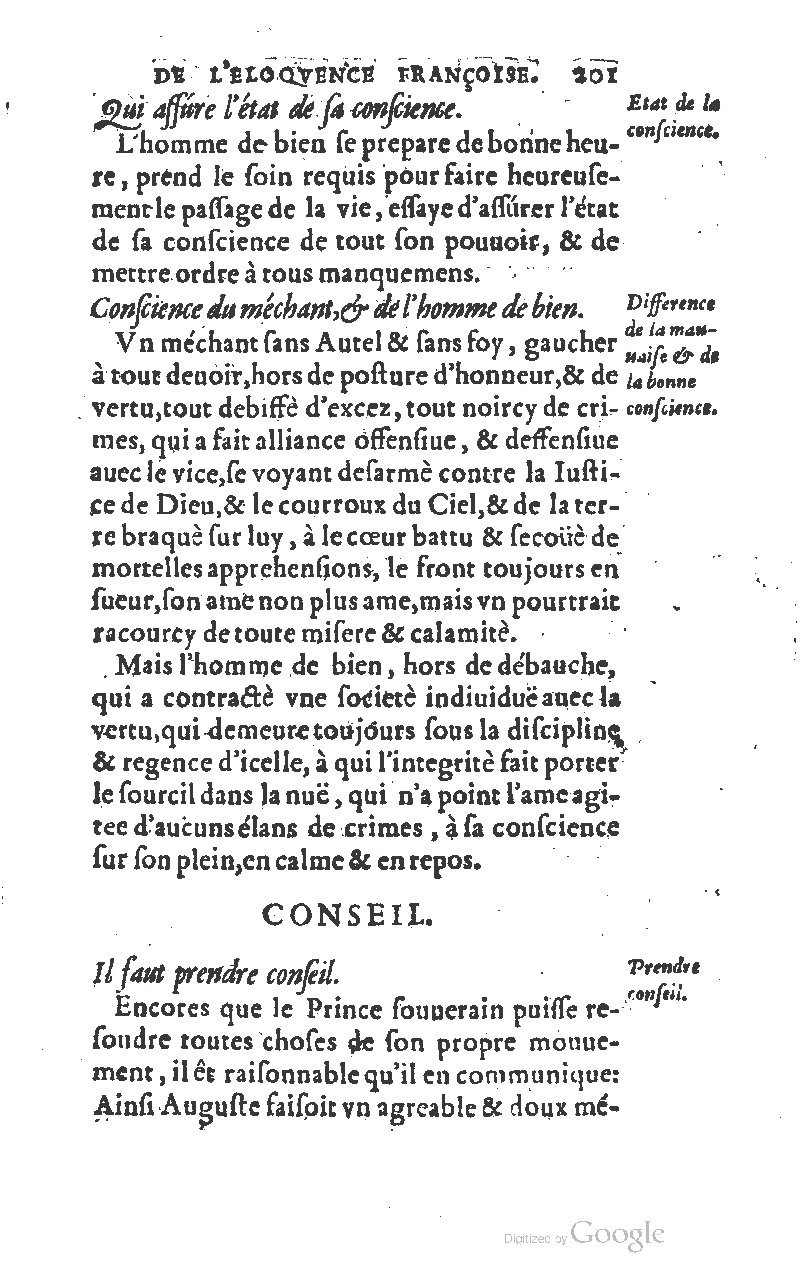 1610 - Louis Coste - Trésor de l’éloquence française (Seconde partie) - BM Lyon