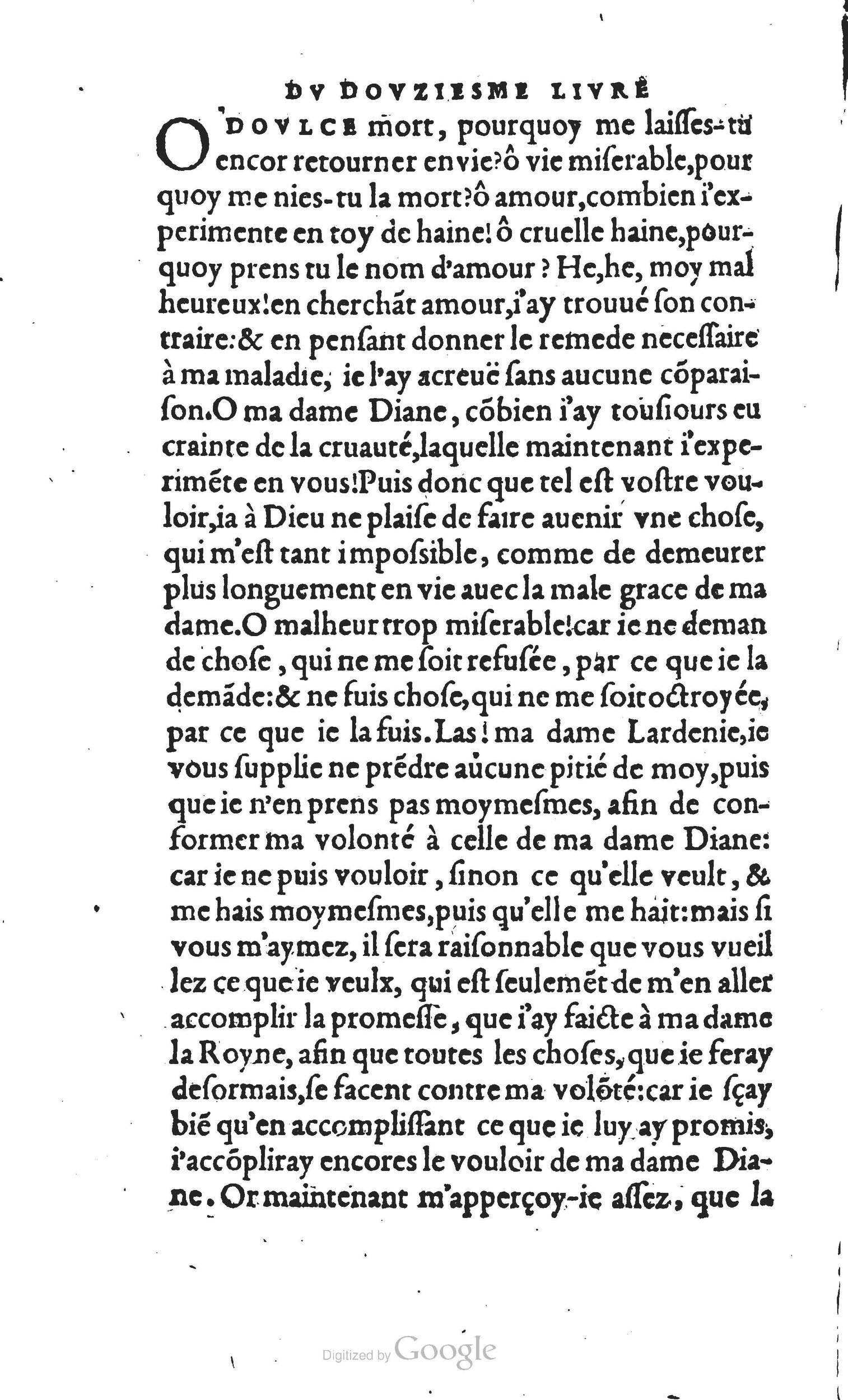 1560 - Vincent Sertenas et Gilles Robinot - Trésor des Amadis - British Library